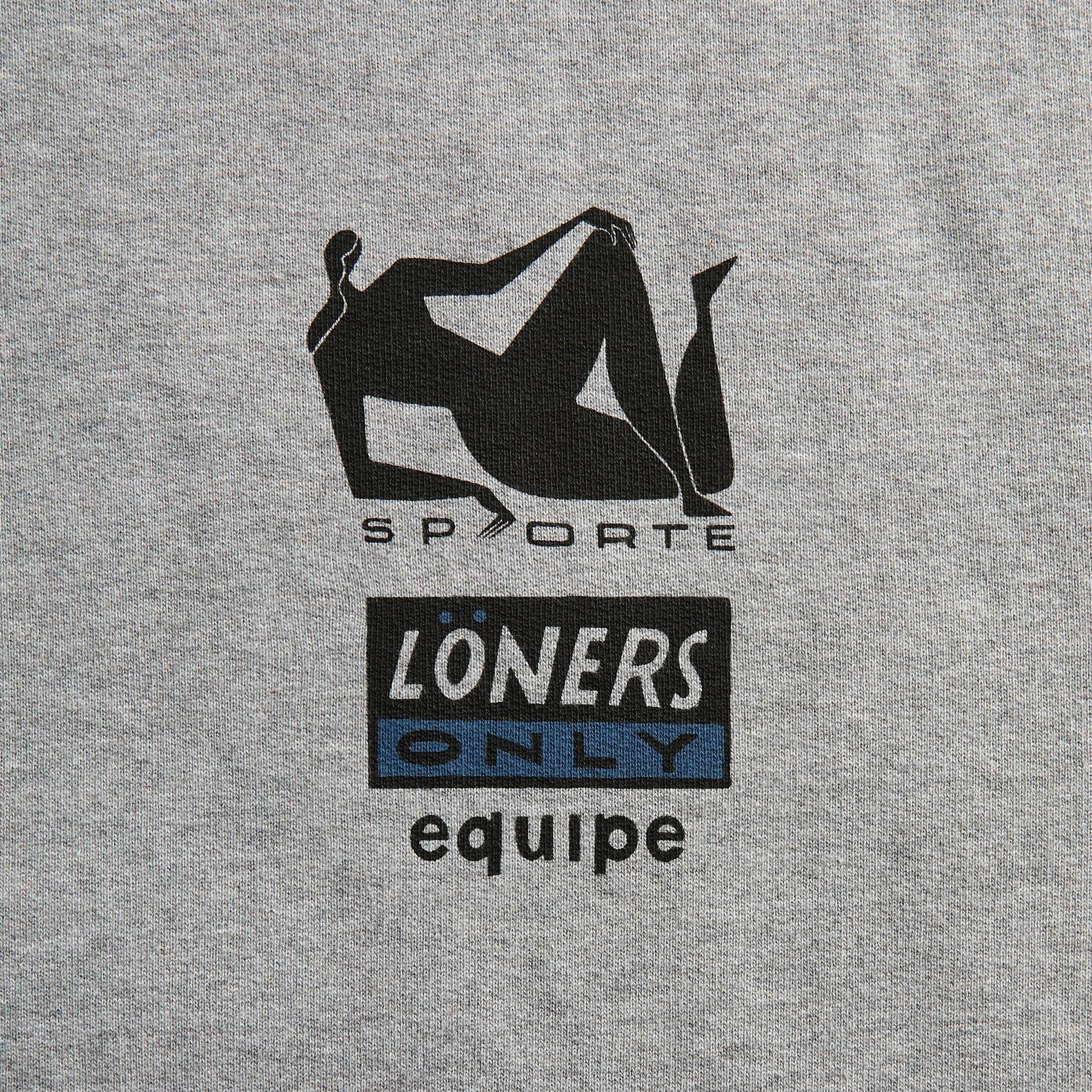 by Parra Sporte Hooded Sweatshirt - Heather Grey