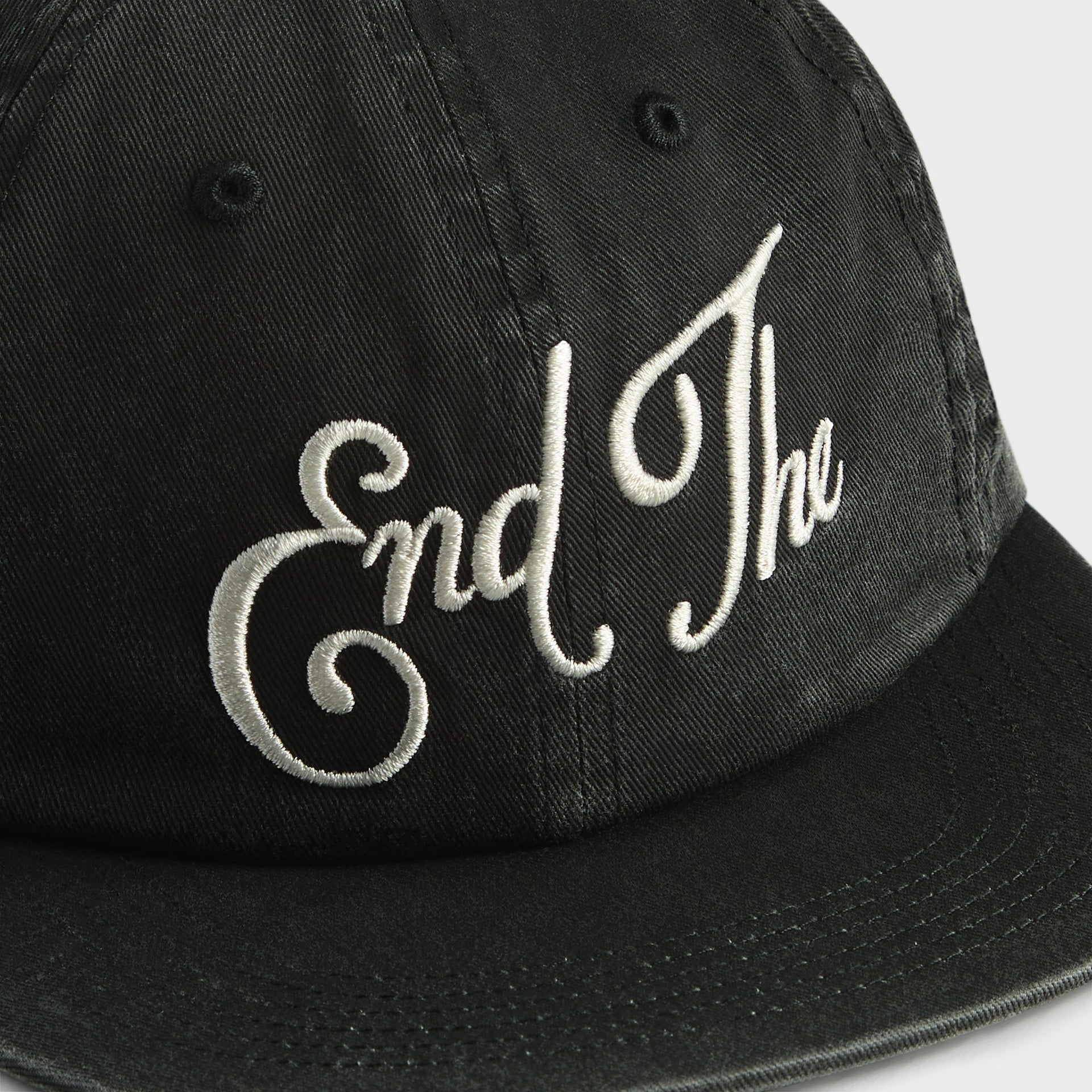 by Parra End The 6 Panel Cap - Black