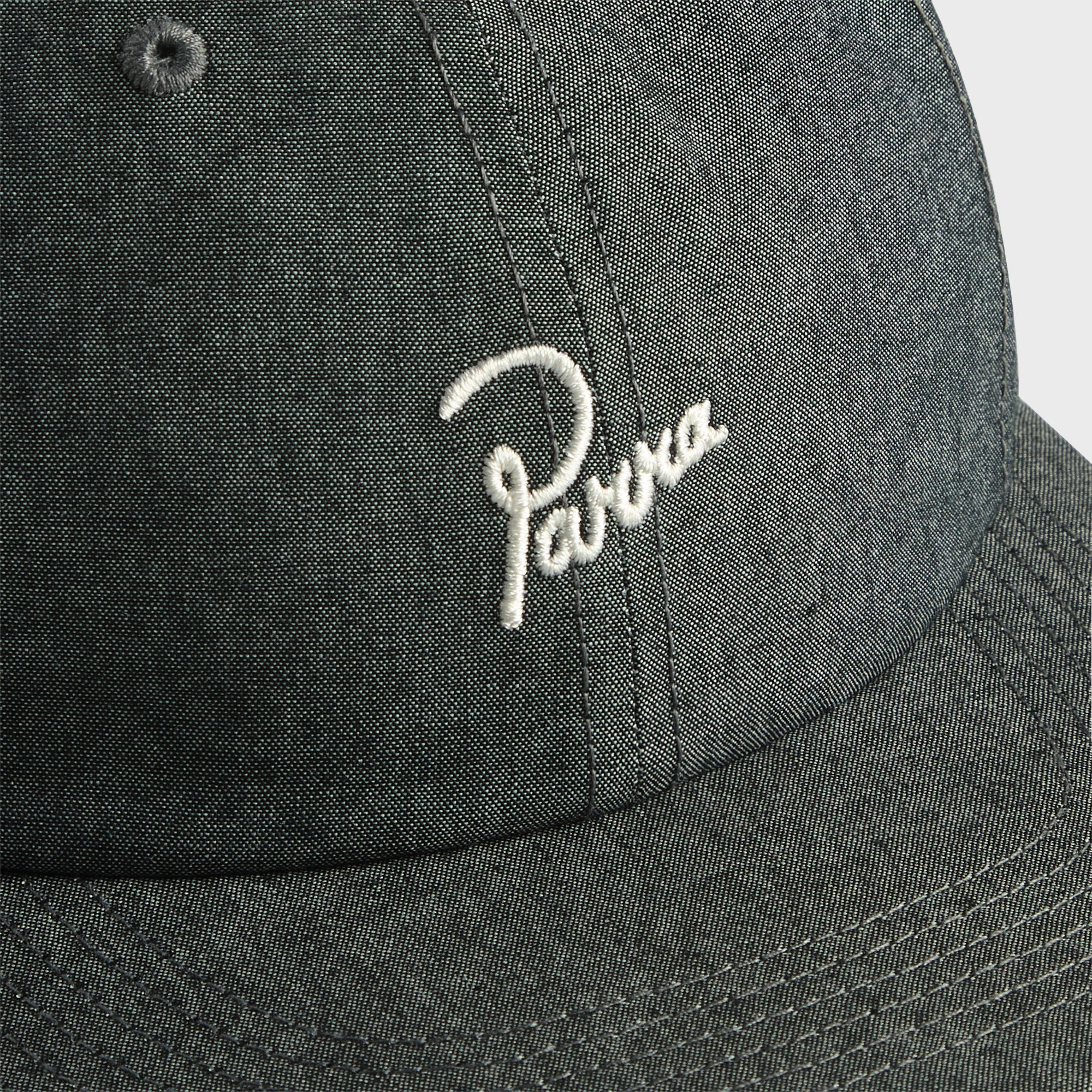 by Parra Signature 6 Panel Cap - Black – Kith