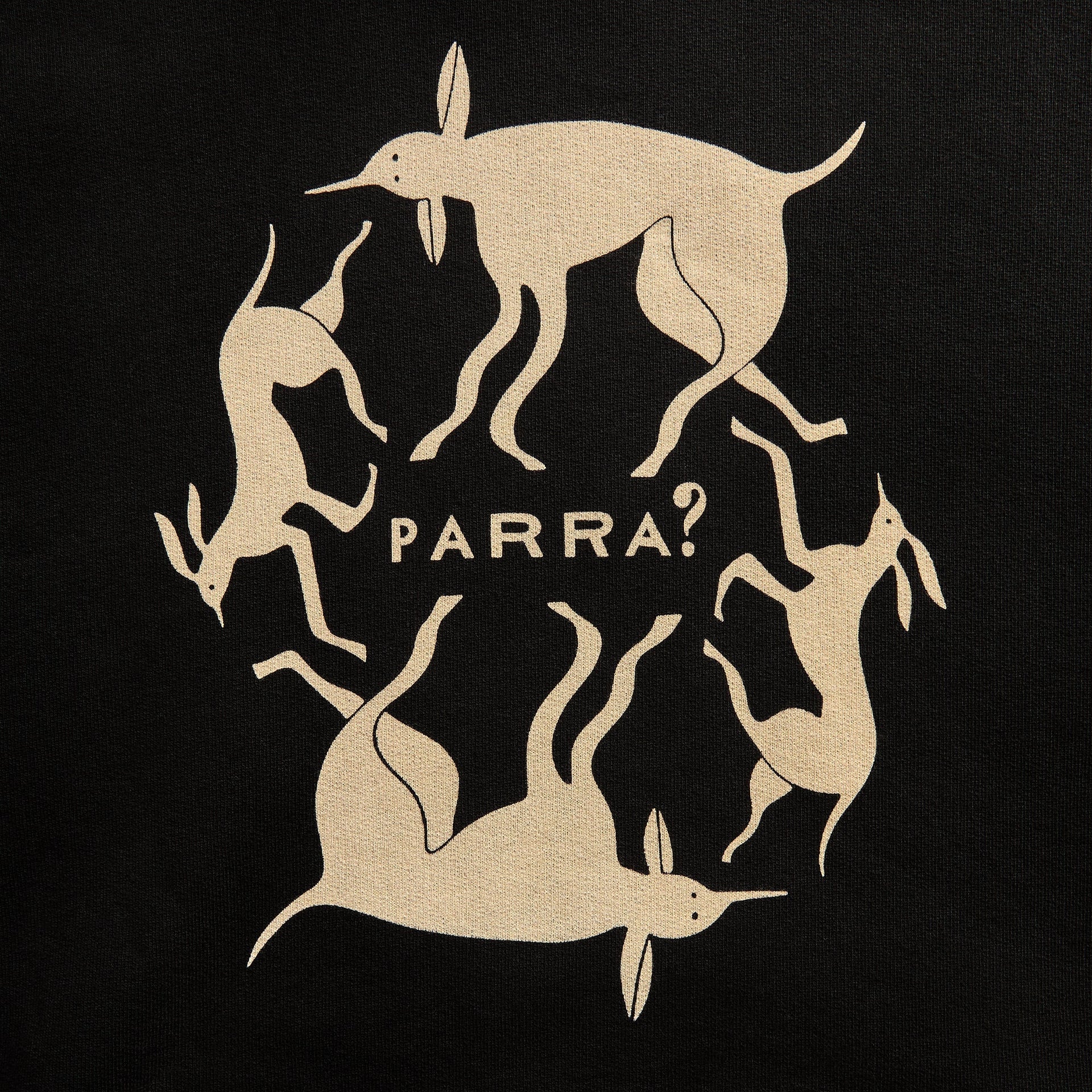 by Parra Non Grand Cafe Hooded Sweatshirt - Black