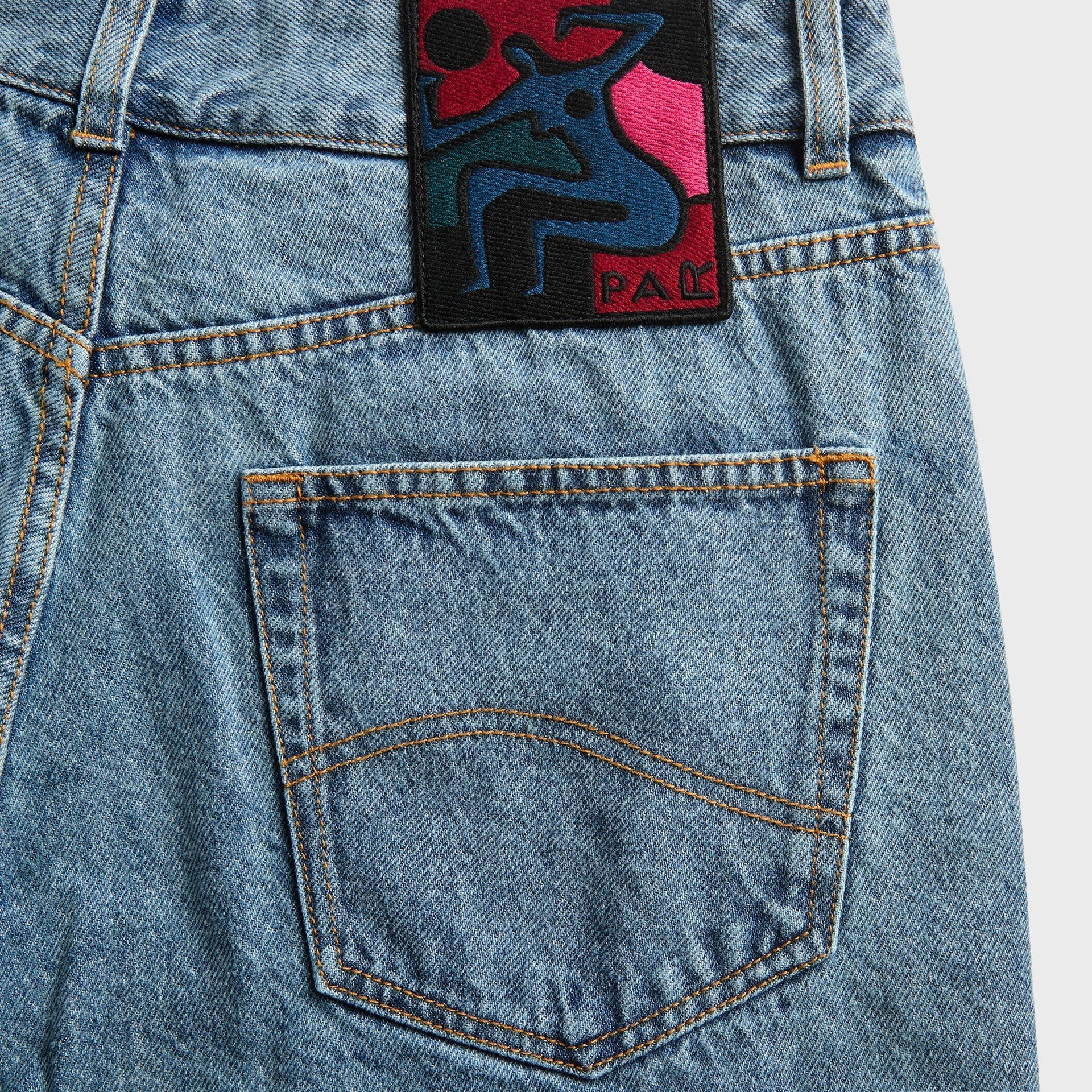 by Parra Washed Up Jean - Washed Blue