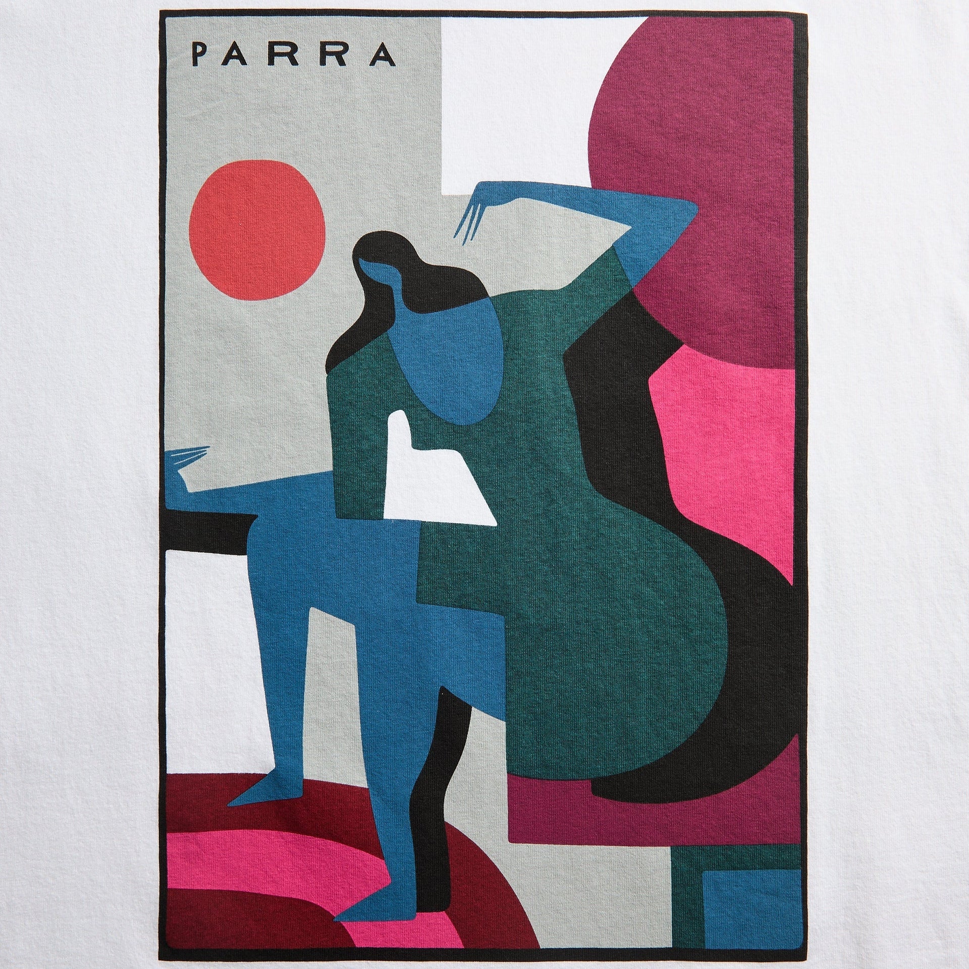 by Parra Ball To The Face Tee - White