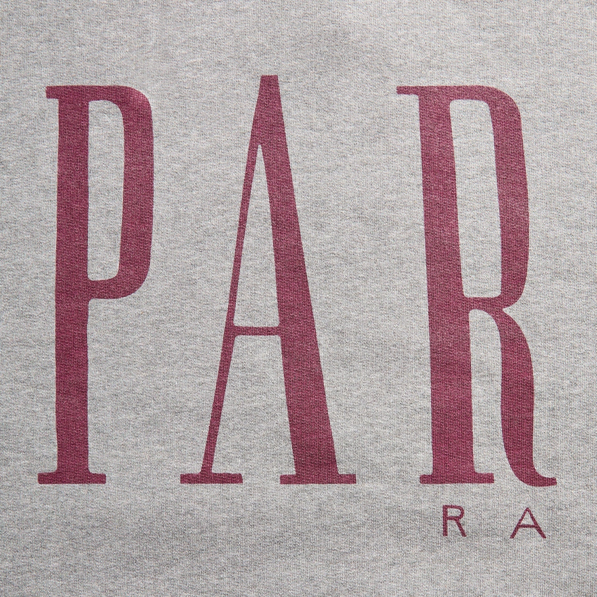 by Parra Gapped Hooded Sweatshirt - Grey