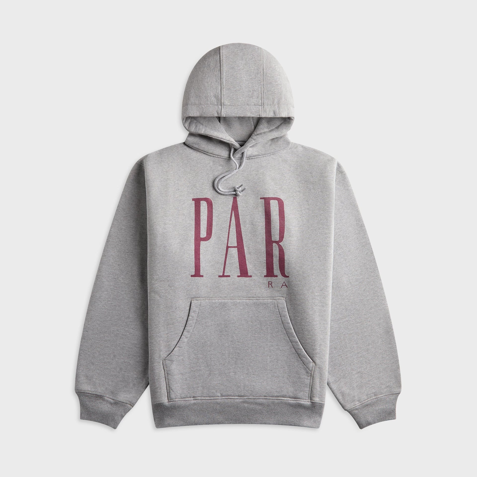 by Parra Gapped Hooded Sweatshirt - Grey