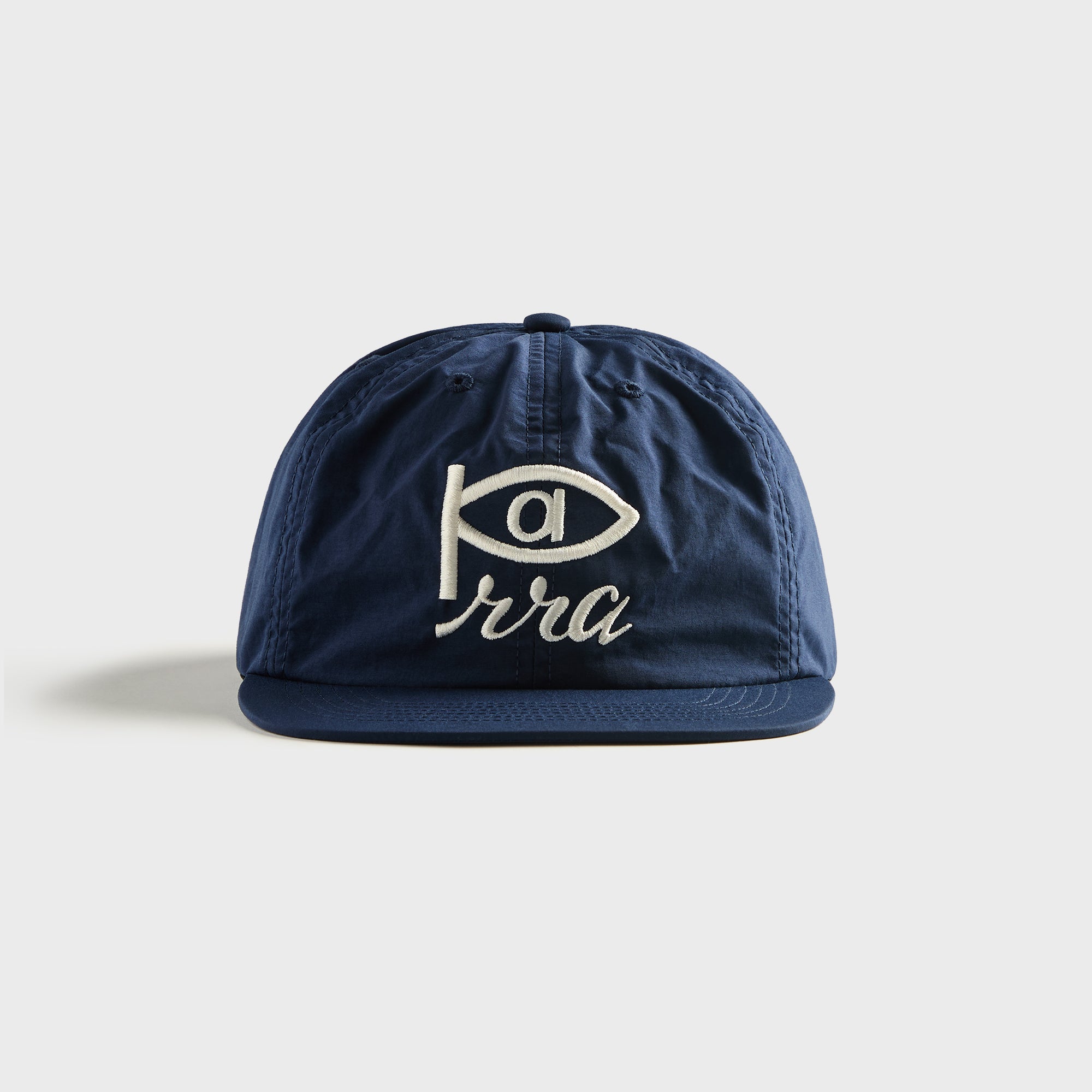 by Parra Weird Eye Logo 6 Panel Cap - Blue – Kith