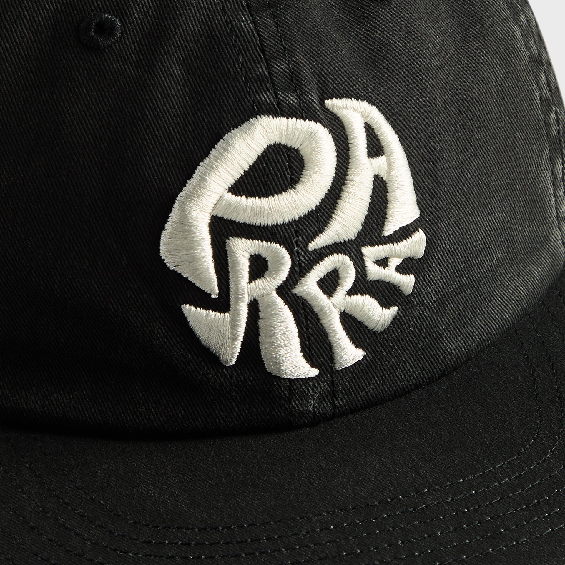by Parra 1976 Logo 6 Panel Cap - Black