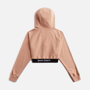 Girls' Boxy Cropped Zip-up Hoodie Sweatshirt - Art Class™ Gray S