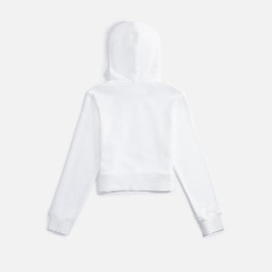 Palm Angels Mirage Fitted Hoodie - Off White / Light Grey