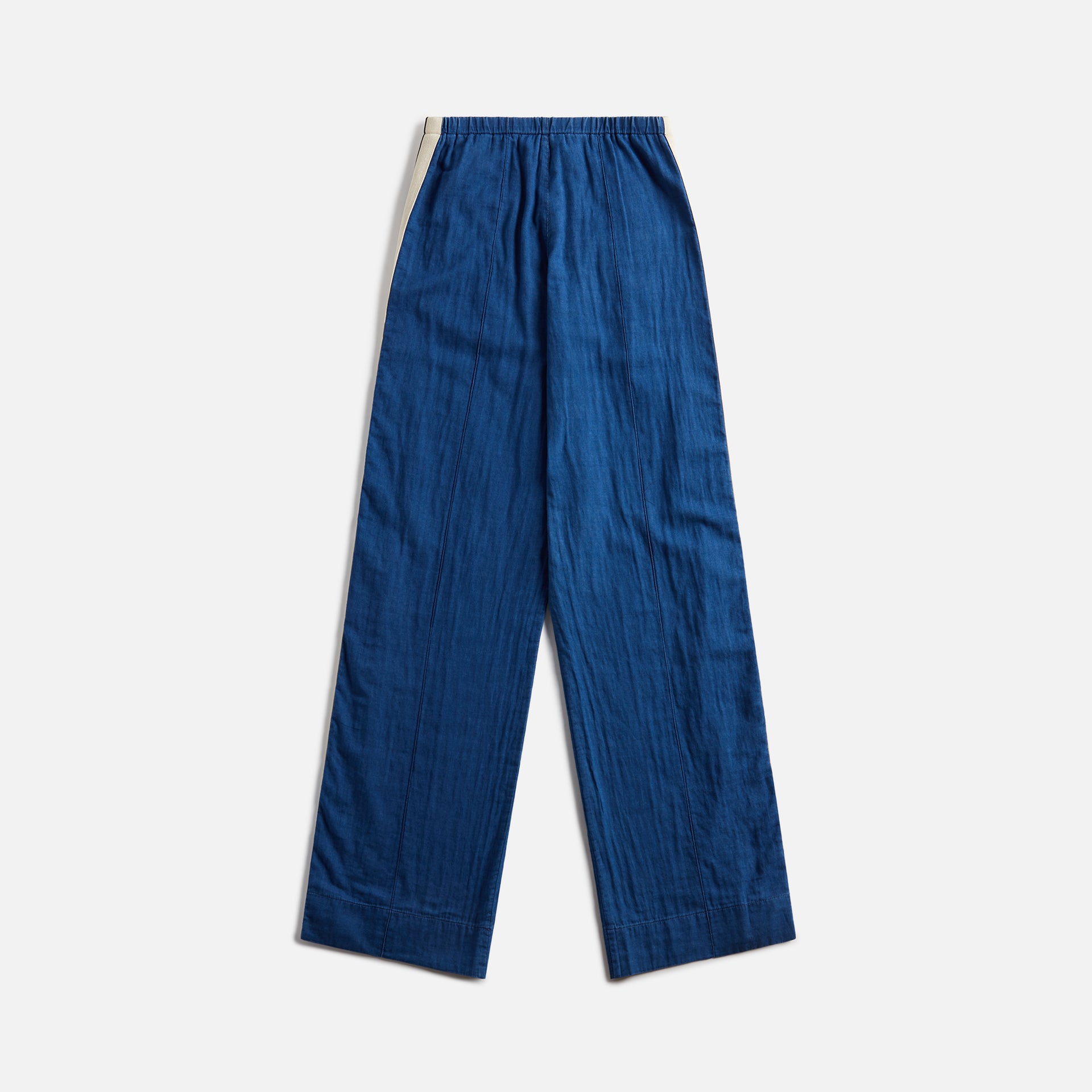 Palm Angels Chambray Track Pant - Indigo / Off-White