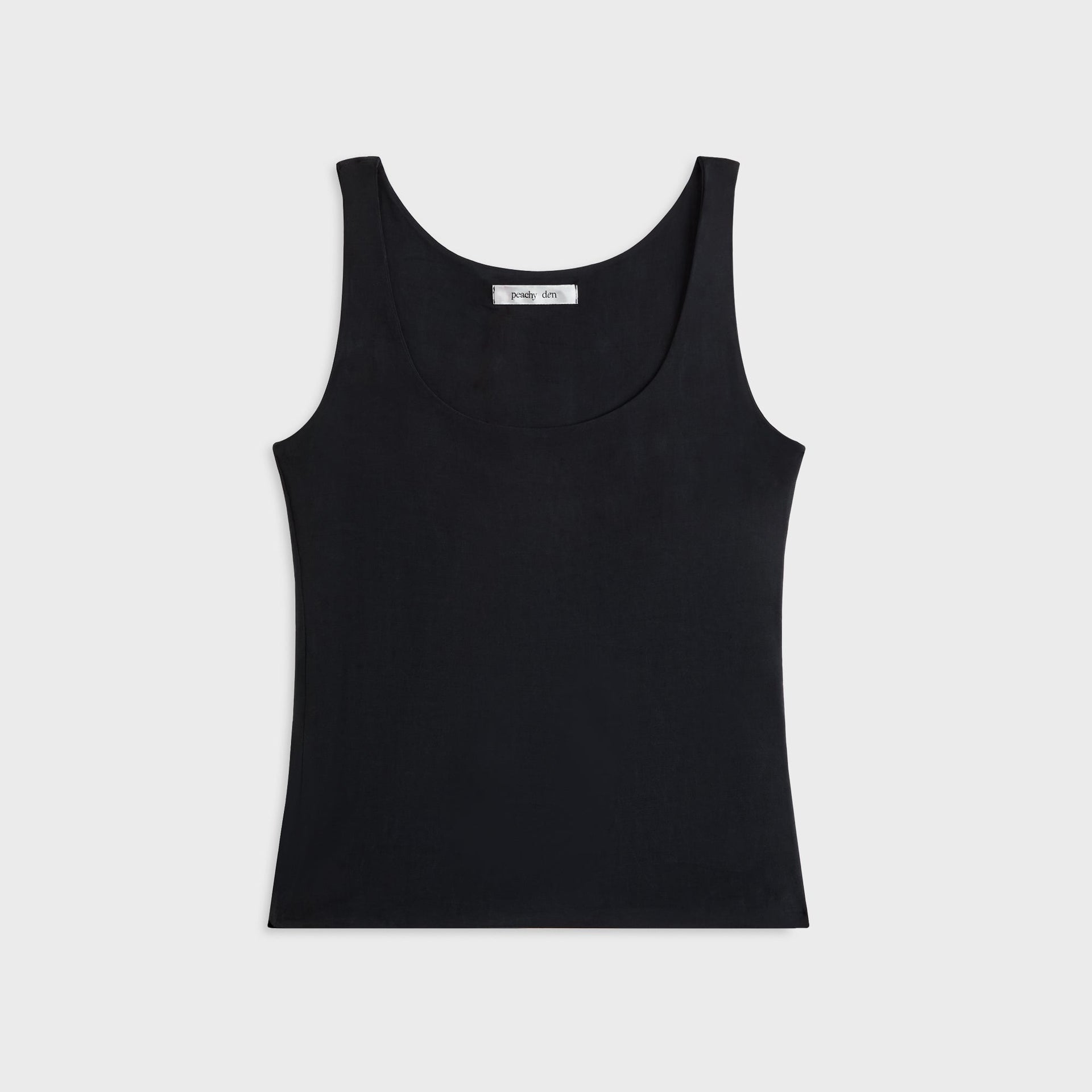 Peachy Den Kyle Vest Top - Black