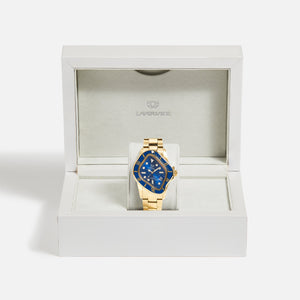 LAARVEE Golden Precision Steel - Blue Bezel / Blue Dial PH