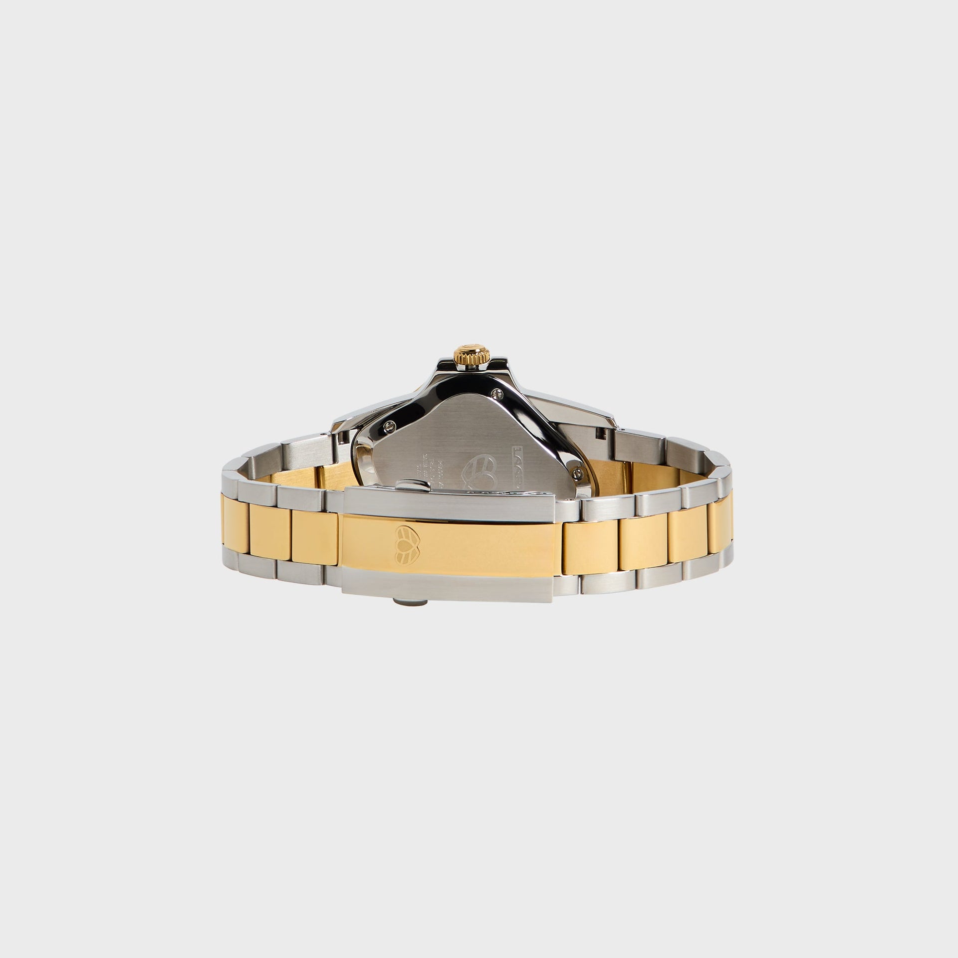 LAARVEE Silver & Golden Precision Steel - Blue Bezel / Blue Dial