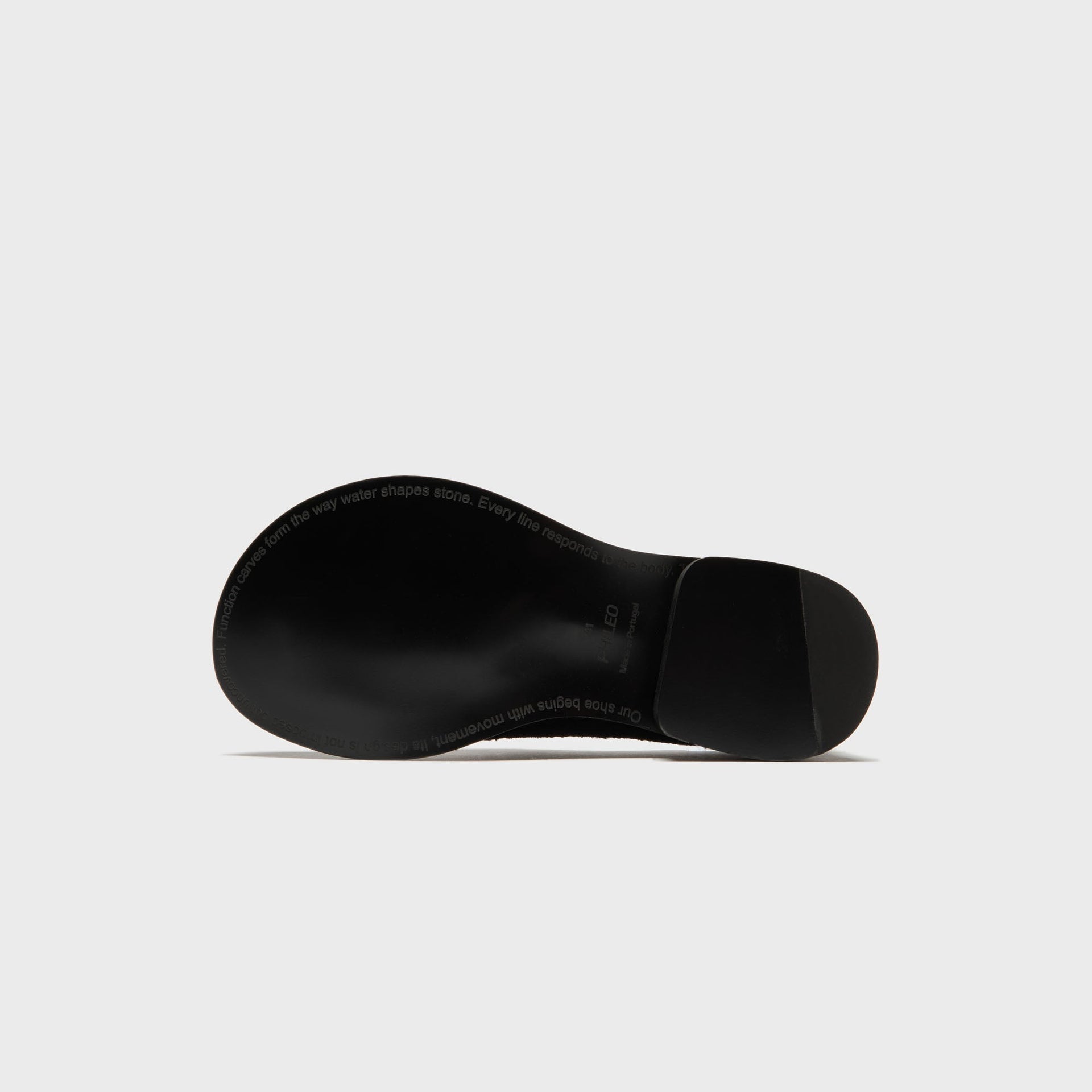 PHILEO 067 Clog Suede Sunrise - Black