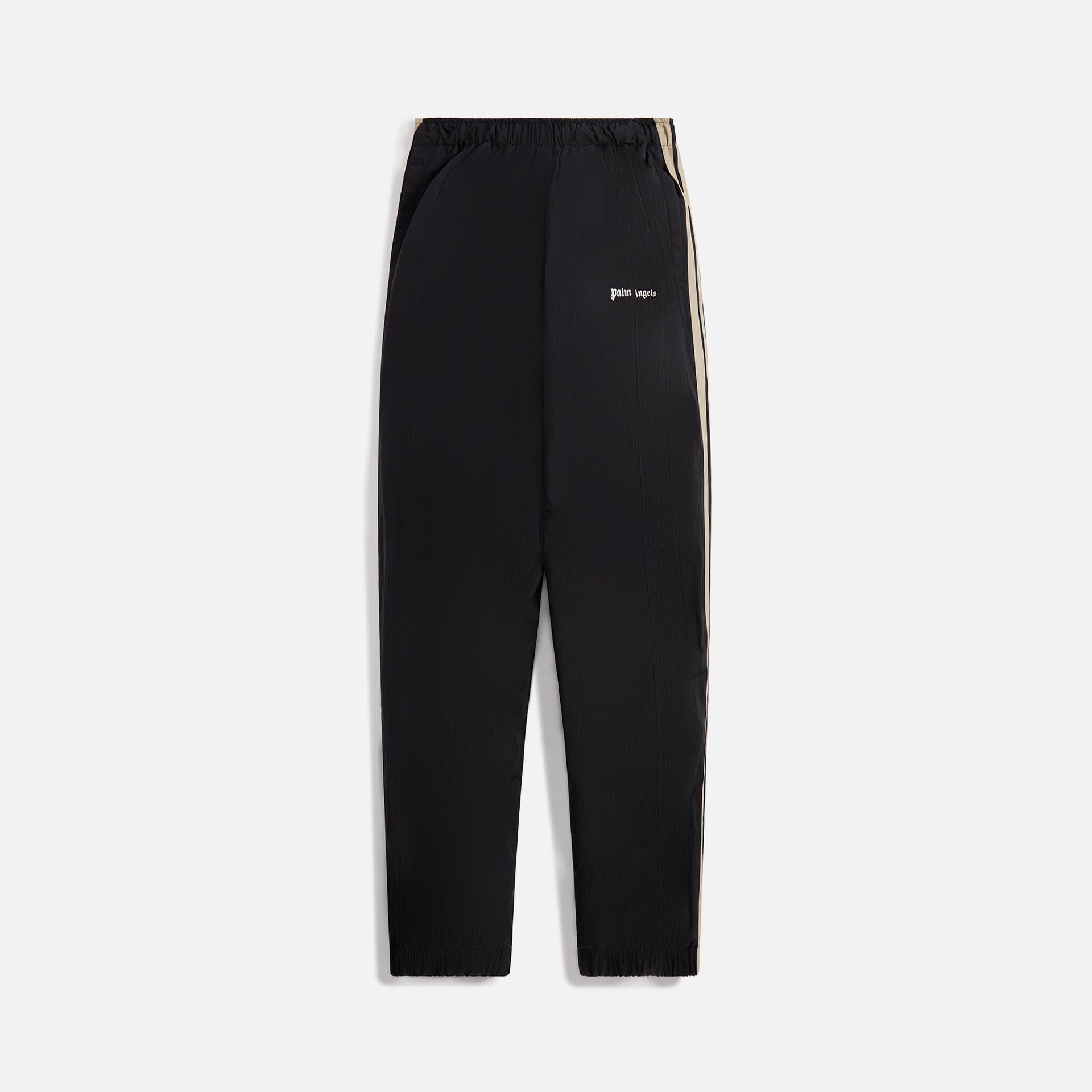 Palm Angels Nylon Track Joggers - Black / Off White