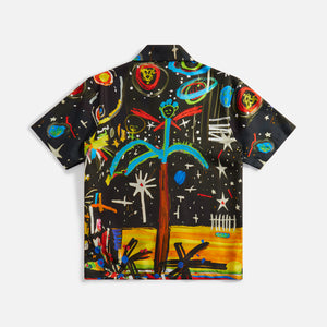 Palm Angels Men's Starry Night Bowling Shirt