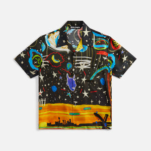 Palm Angels Starry Night Bowling Shirt - Black / Multi