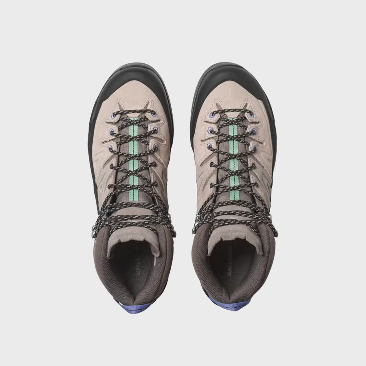 Salomon X-ALP MID Leather Gore-Tex - Cloudburst / Silver Cloud / Black