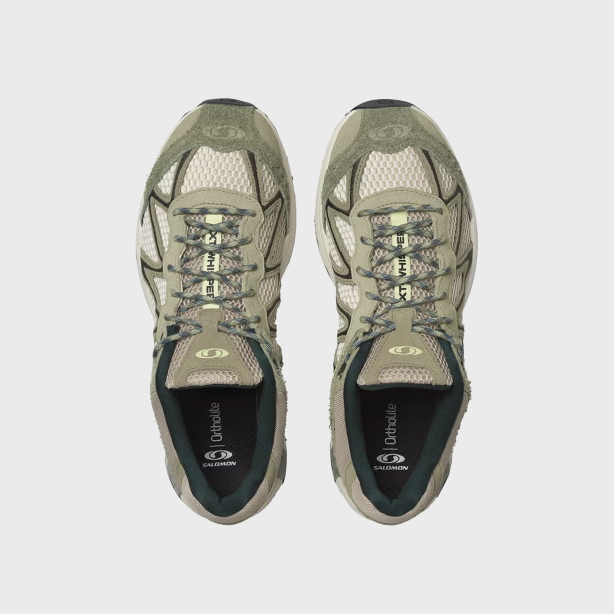 靴 SALOMON XT-WHISPER EMBROIDERY Salomon XT-Whisper Embroidery - Deep Lichen Green / Eucalyptus – Kith