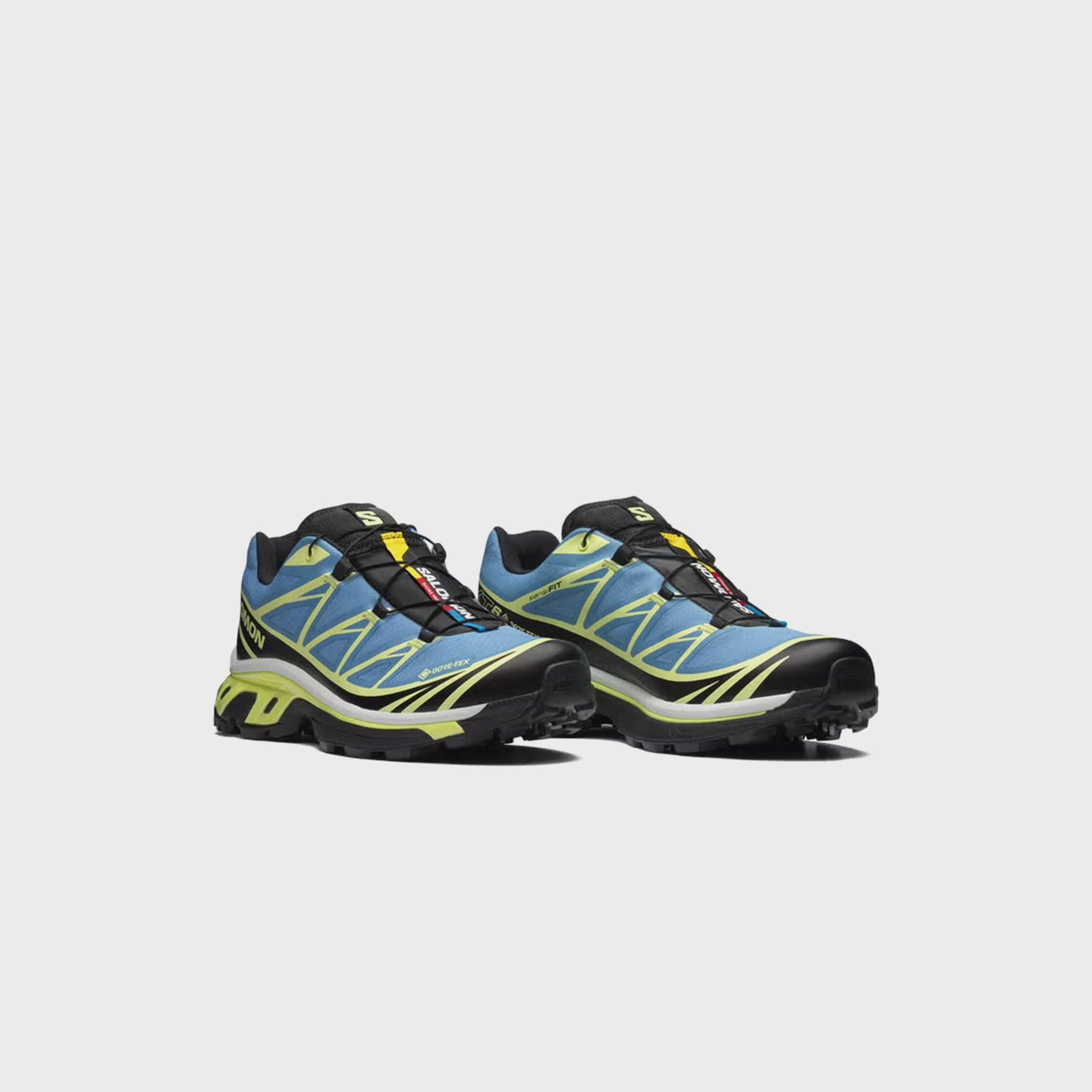 Salomon XT-6 GORE-TEX - Niagara / Sunny Lime