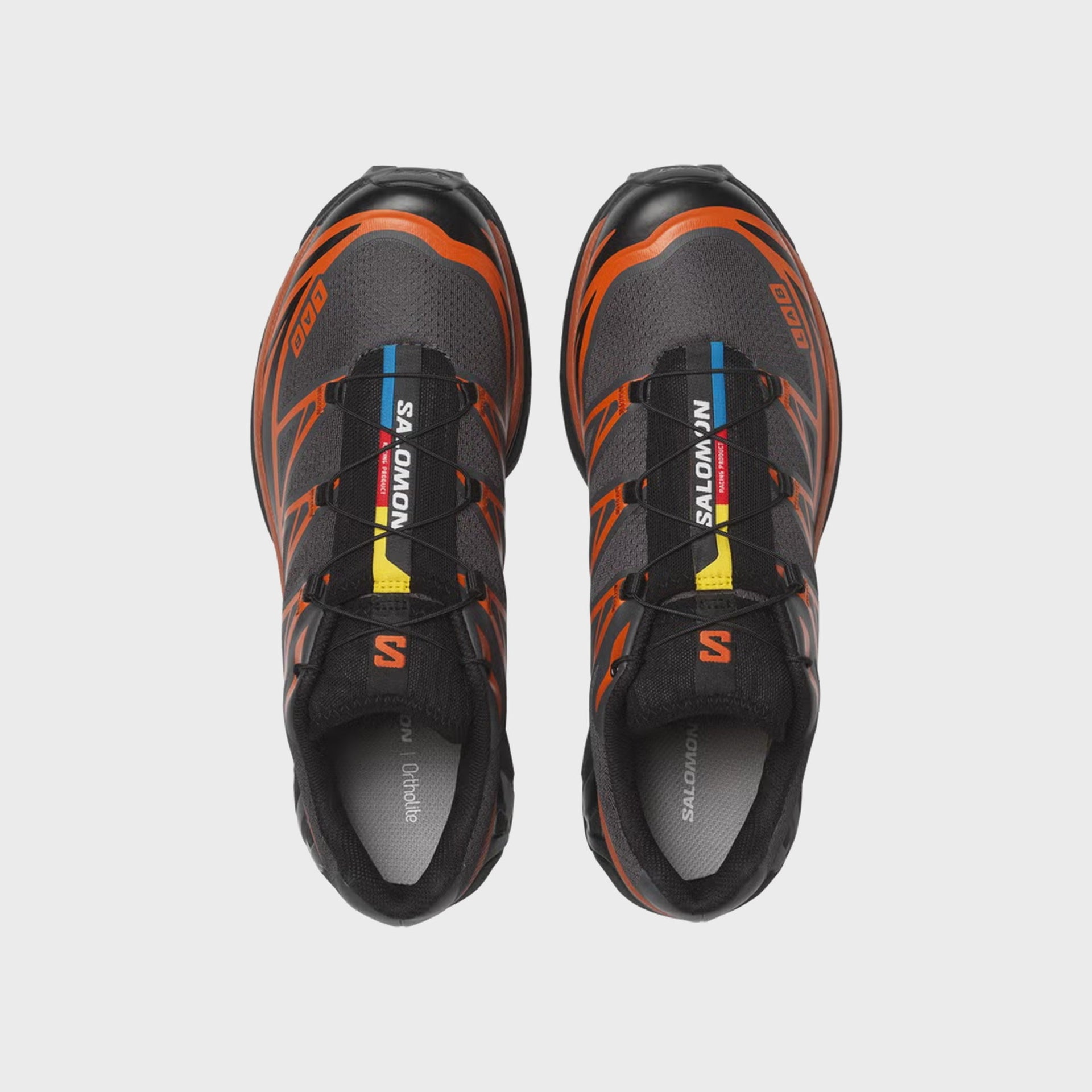 Salomon XT-6 - Asphalt / Black / Red Orange