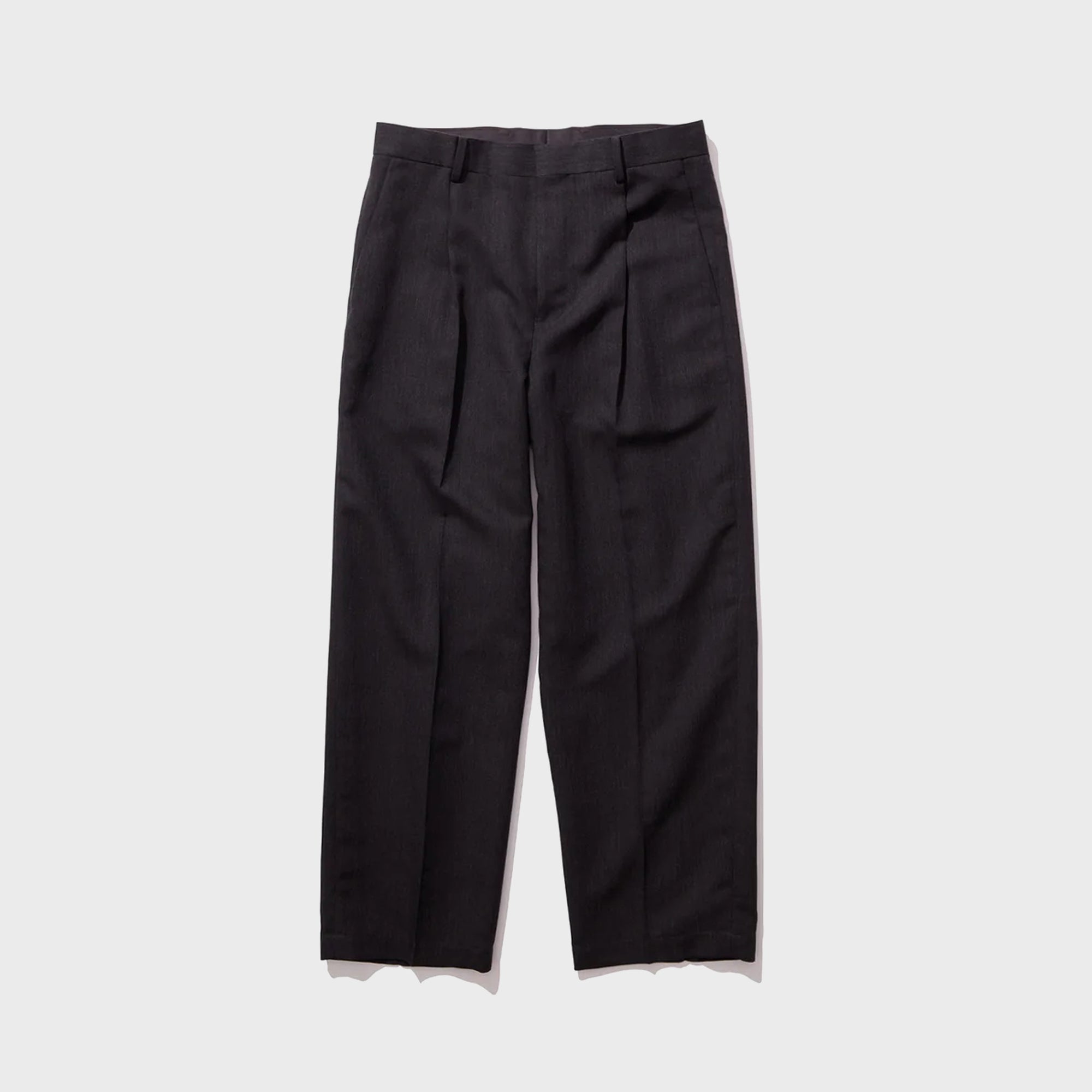 ATON Twist Wool Linen Standard Pant - Charcoal – Kith