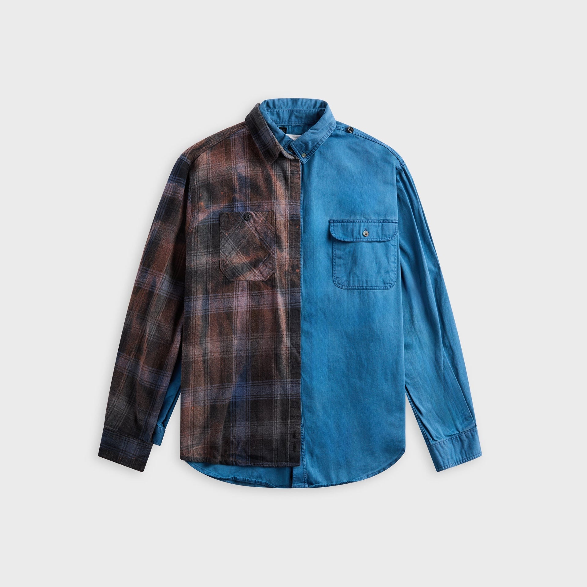 kith dress shirt Kith Silk Cotton Thompson Camp Collar Shirt
