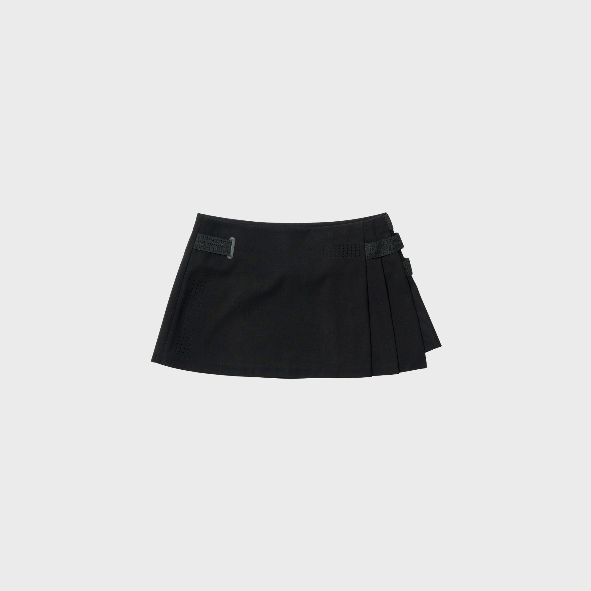 Hyein Seo Pleated Wrap Skirt - Dark Grey