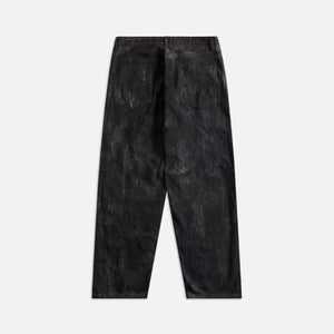 Engineered Garments Rf Jeans Black Cotton Distressed Print - Black