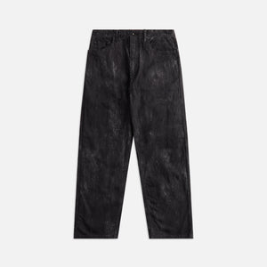 Engineered Garments Rf Jeans Black Cotton Distressed Print - Black