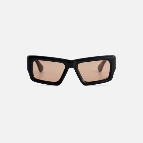 Port Tanger Sabea Frames Acetate - Black / Amber Lens