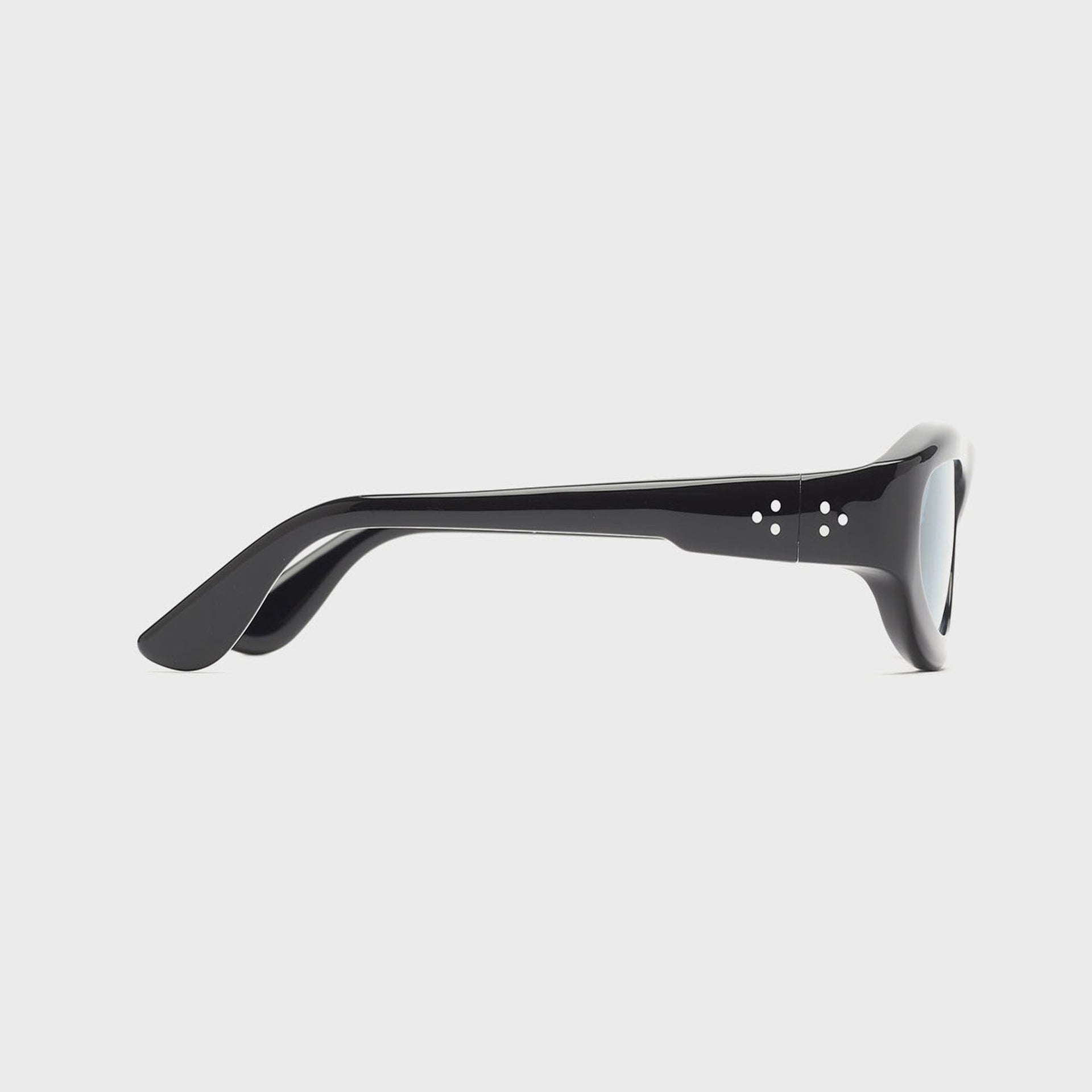 Port Tanger Uns in Black Acetate / Blue Lens