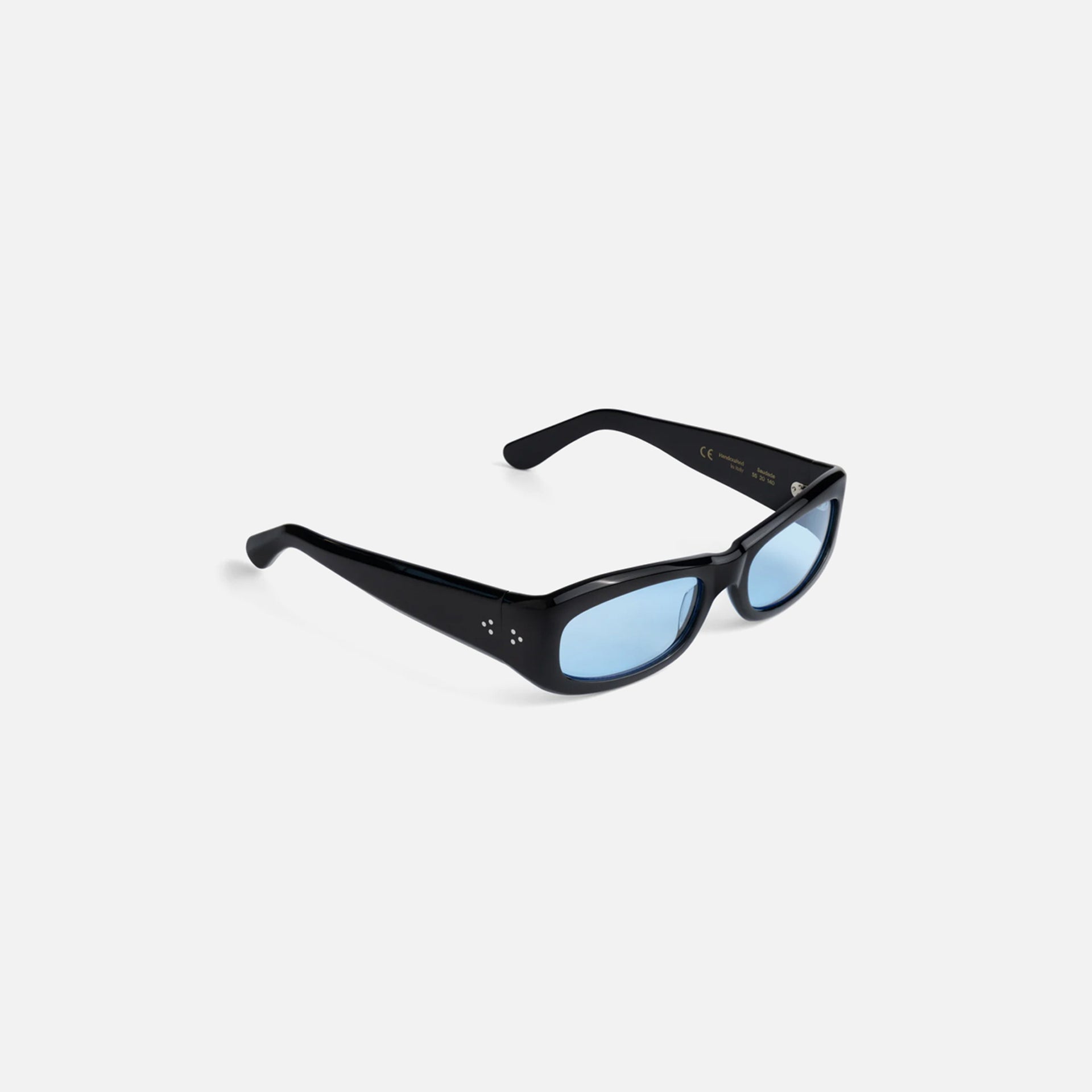 Port Tanger Saudade Frames - Black Acetate / Rif Blue Lens