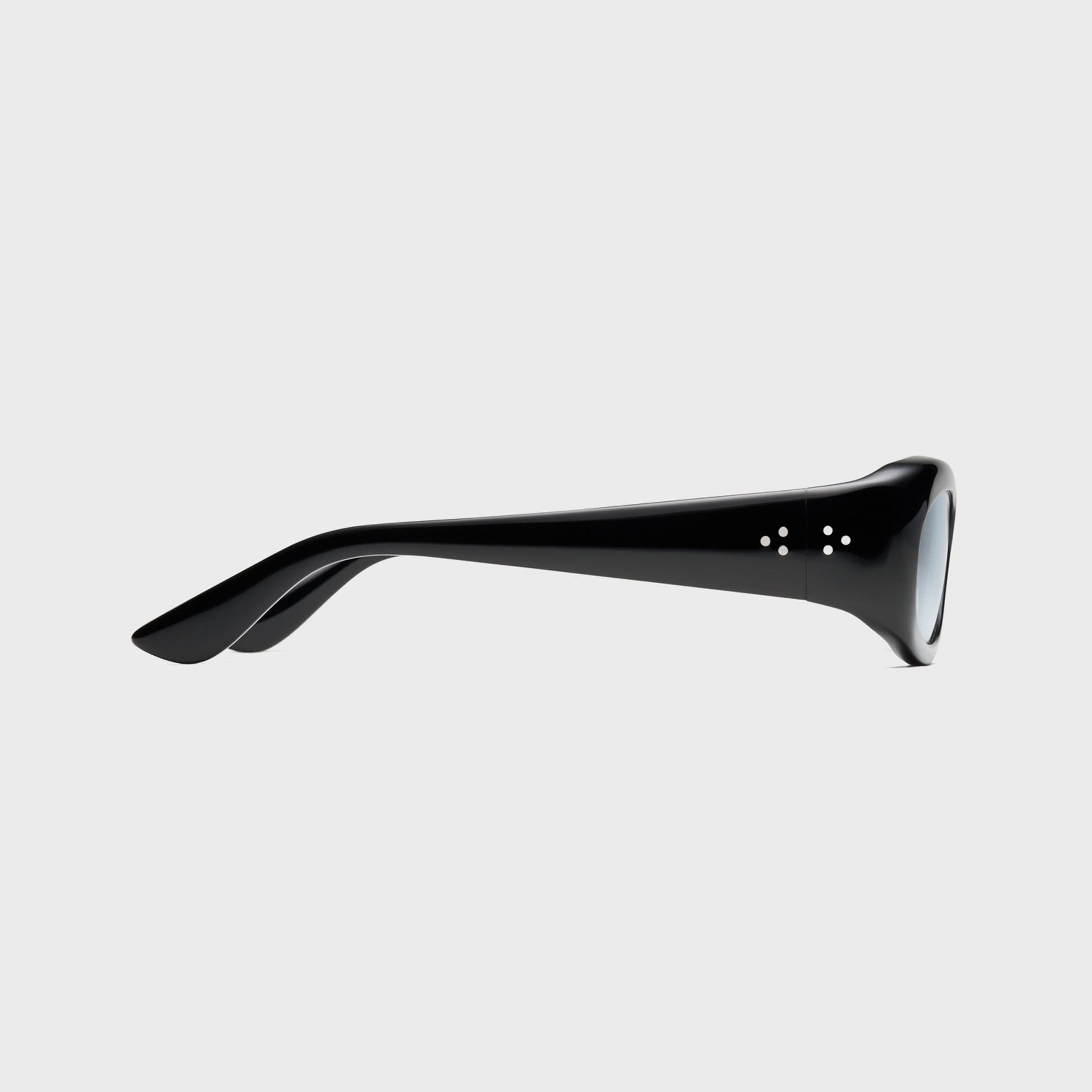 Port Tanger Saudade Sunglasses - Black / Blue Lens