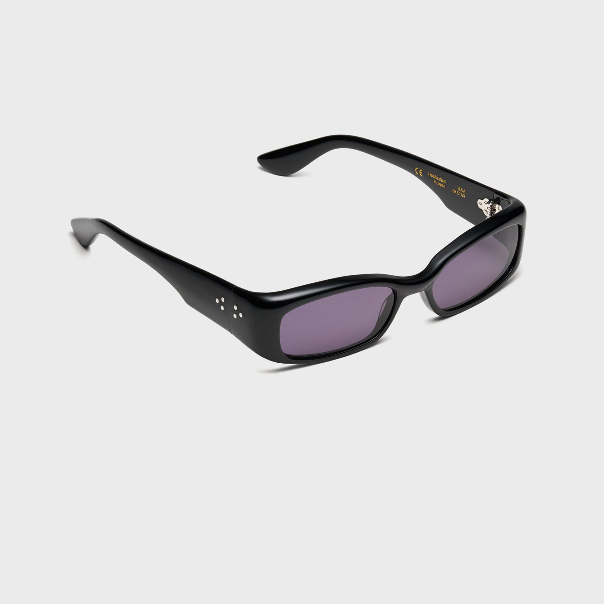 Port Tanger Leila Frame Sunglasses - Black