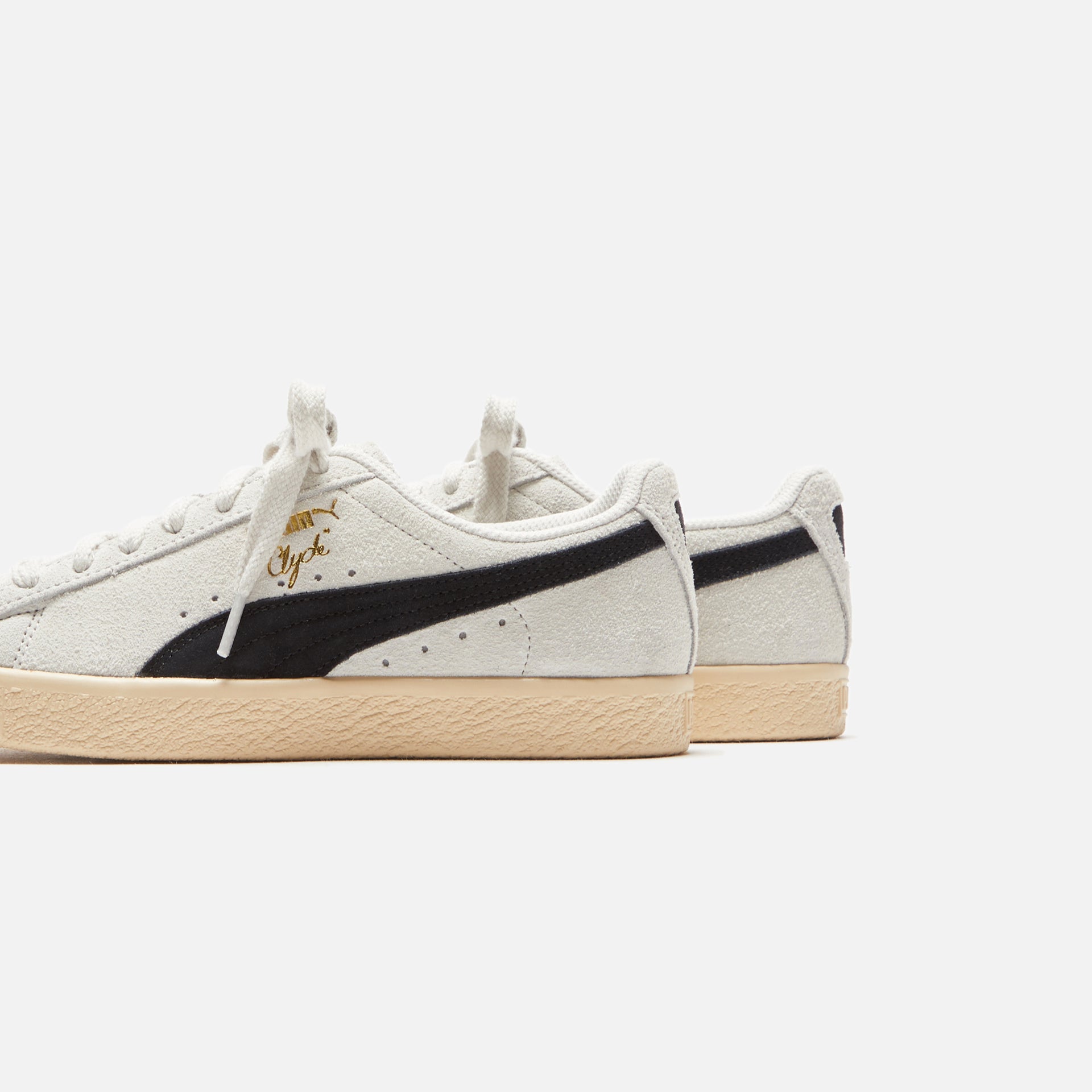 Puma Clyde Hairy Suede Teasel - Sedate Gray / Cashew