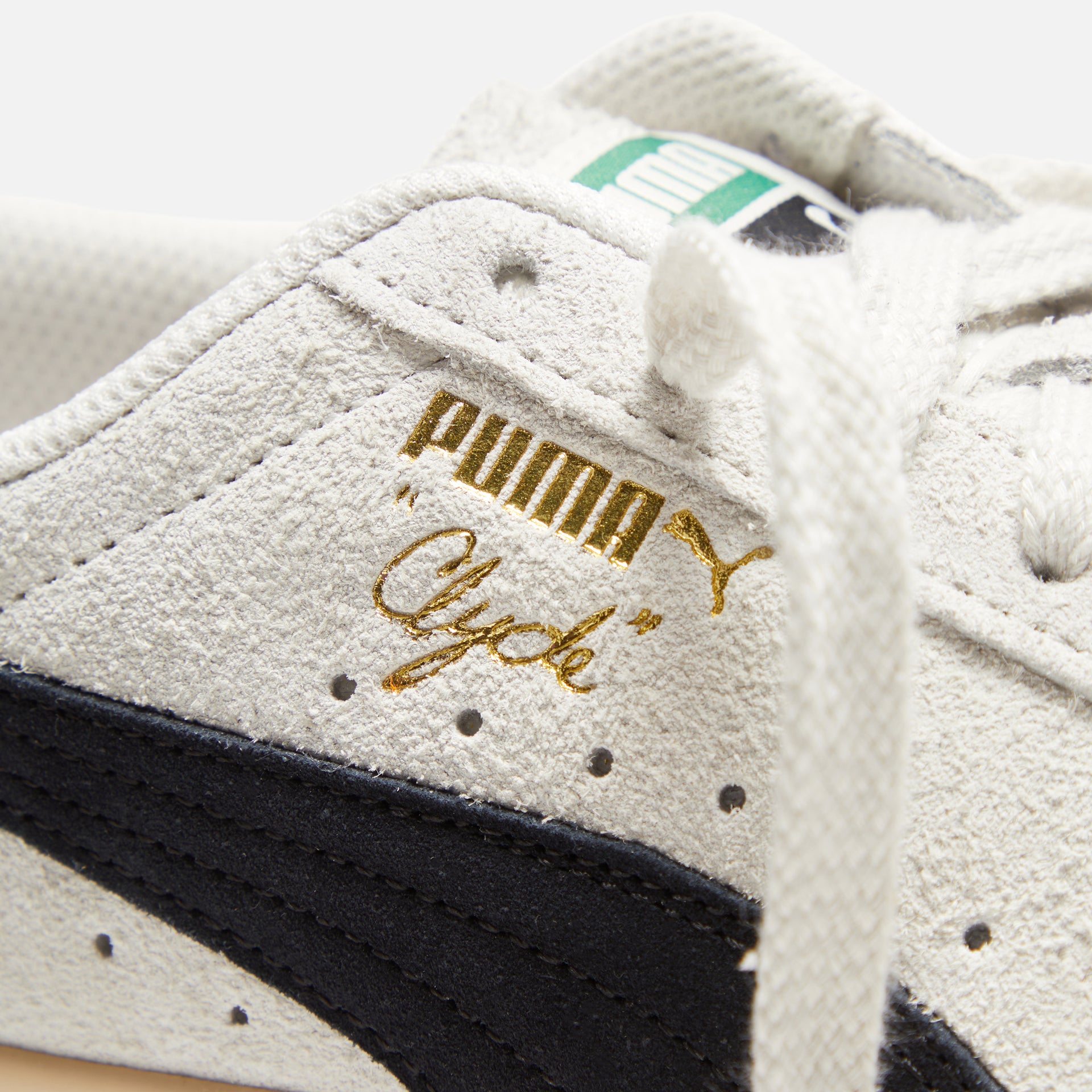 Puma Clyde Hairy Suede Teasel - Sedate Gray / Cashew