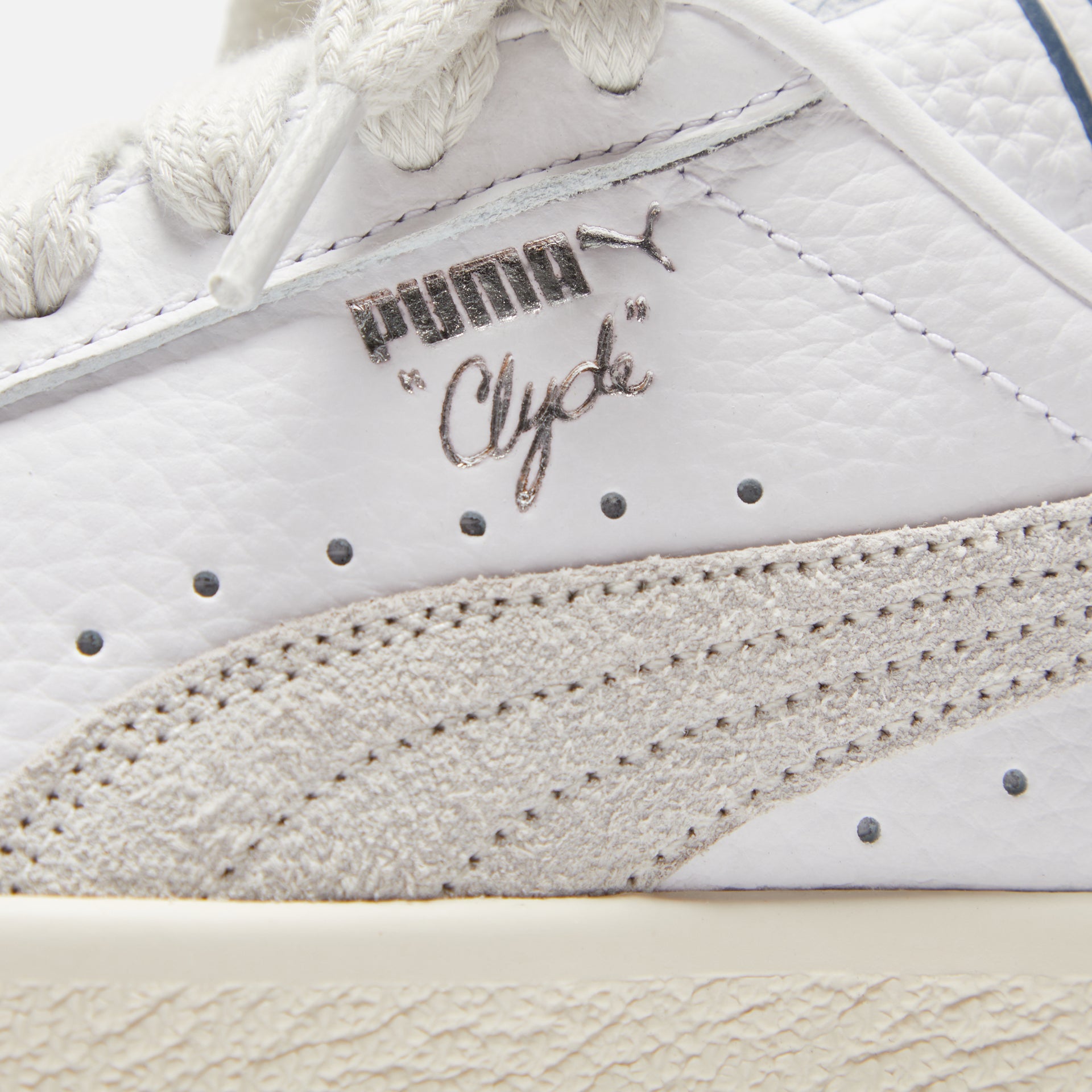 Puma x Rhuigi Clyde - Pristine / Sedate Gray / Puma White