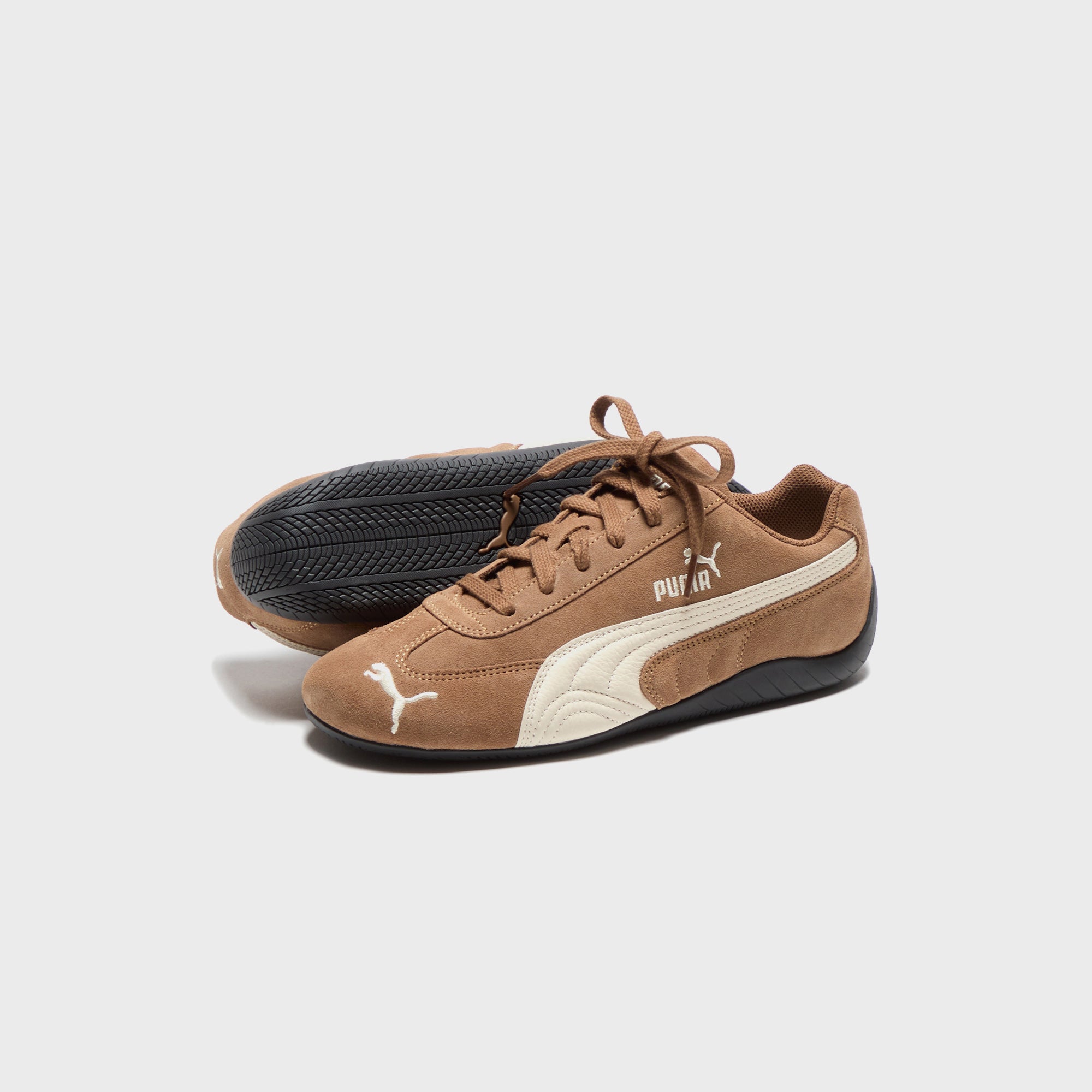 靴 PUMA SPEEDCAT OG HAUTE COFFEE-FROSTED PUMA WMNS Speedcat OG - Haute Coffee / Frosted Ivory – Kith