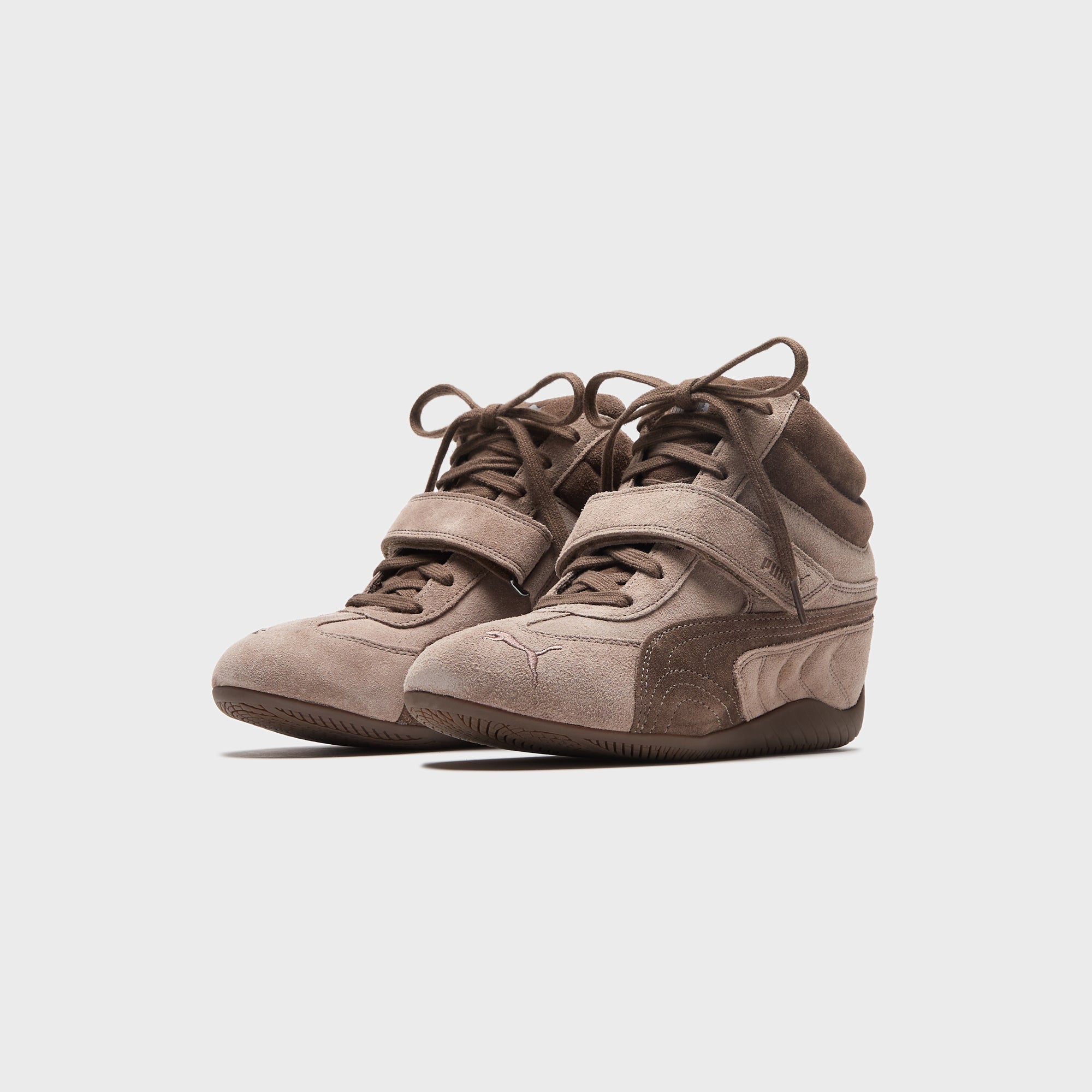 PUMA WMNS Speedcat Wedge - Totally Taupe / Chocolate – Kith
