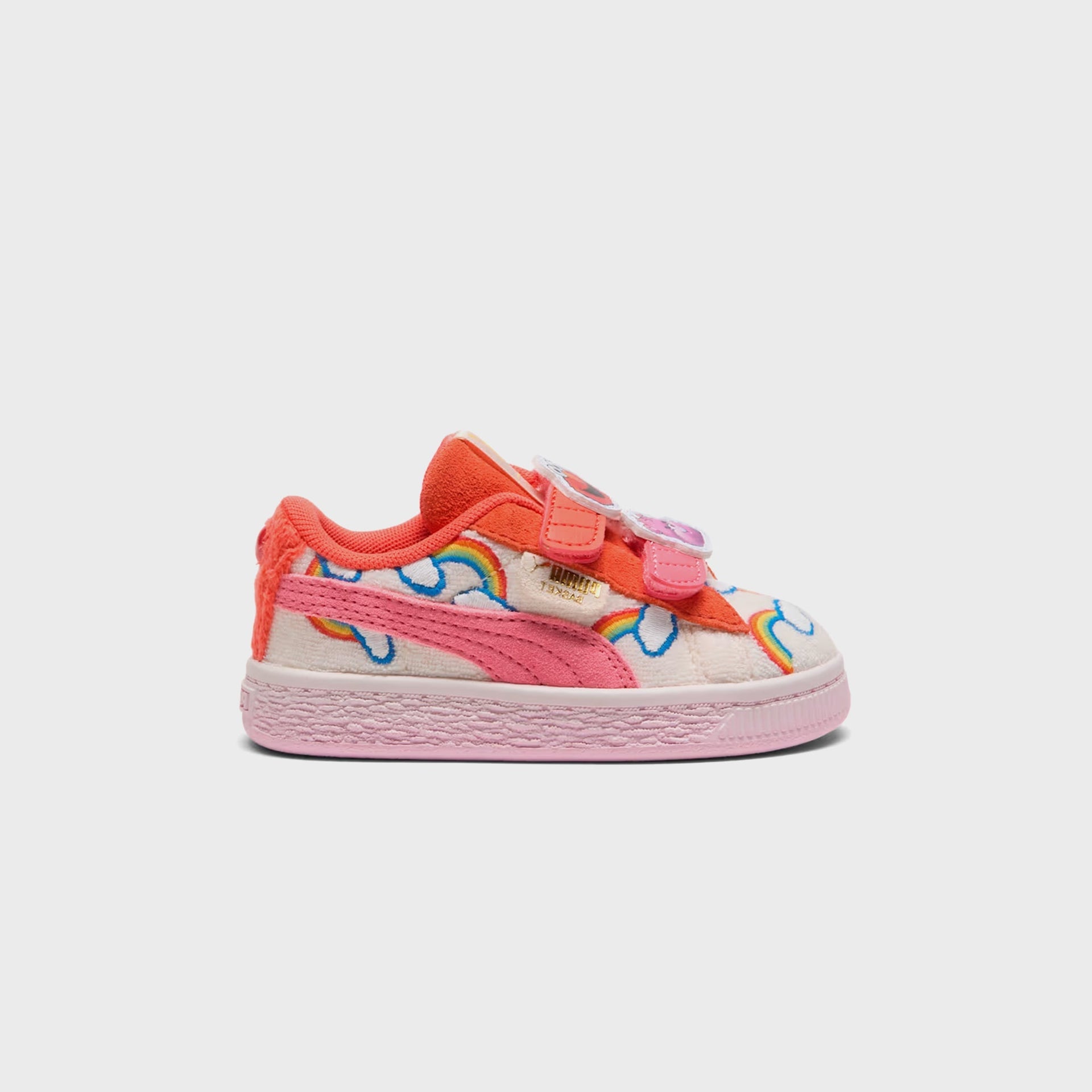 PUMA x Care Bears x Sesame Street TD Basket - Frosted Ivory / Red Glamour / Pearl Pink