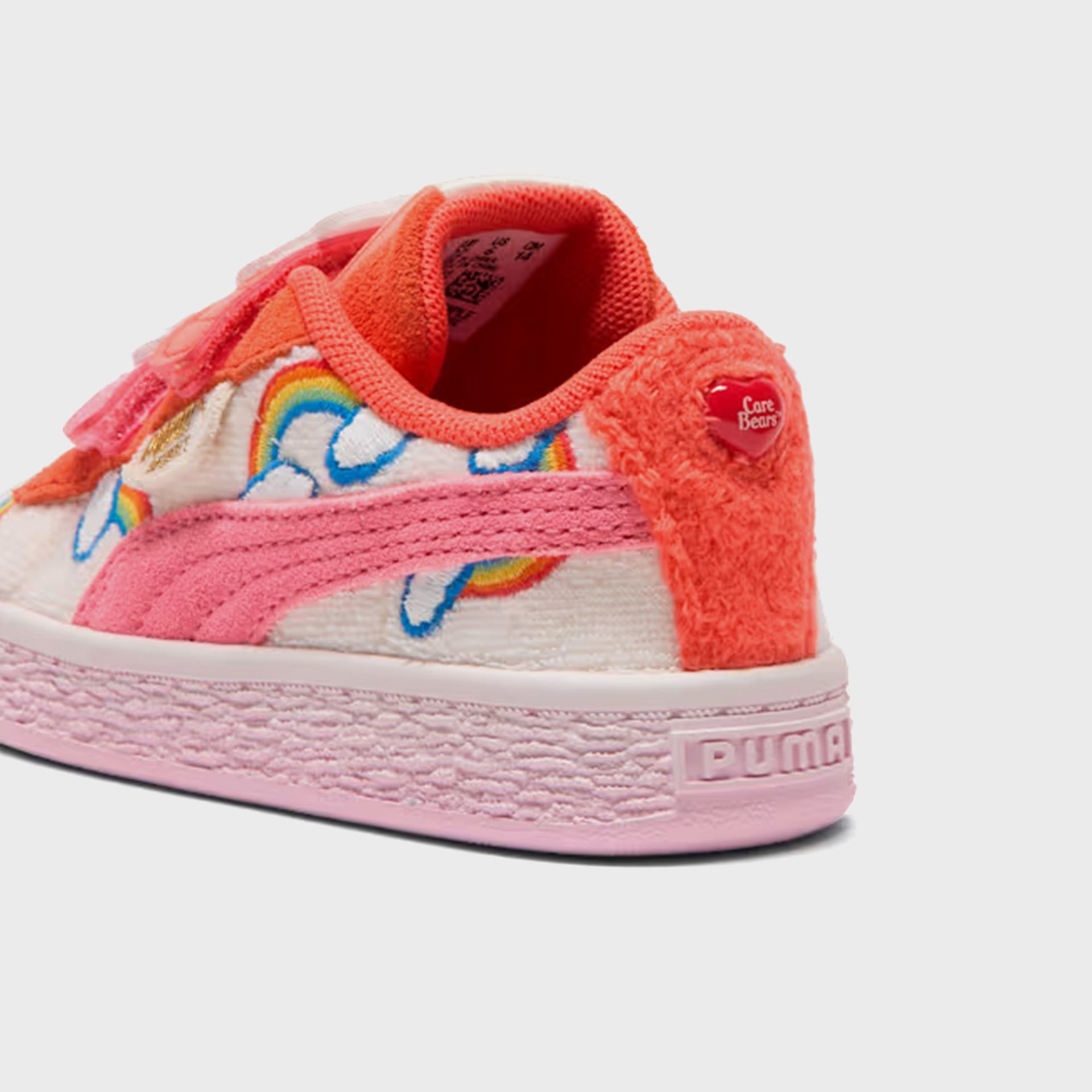 PUMA x Care Bears x Sesame Street TD Basket - Frosted Ivory / Red Glamour / Pearl Pink