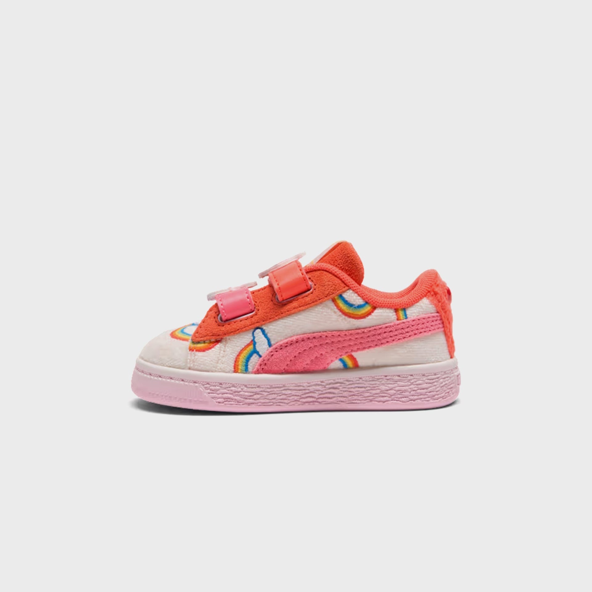 PUMA x Care Bears x Sesame Street TD Basket - Frosted Ivory / Red Glamour / Pearl Pink