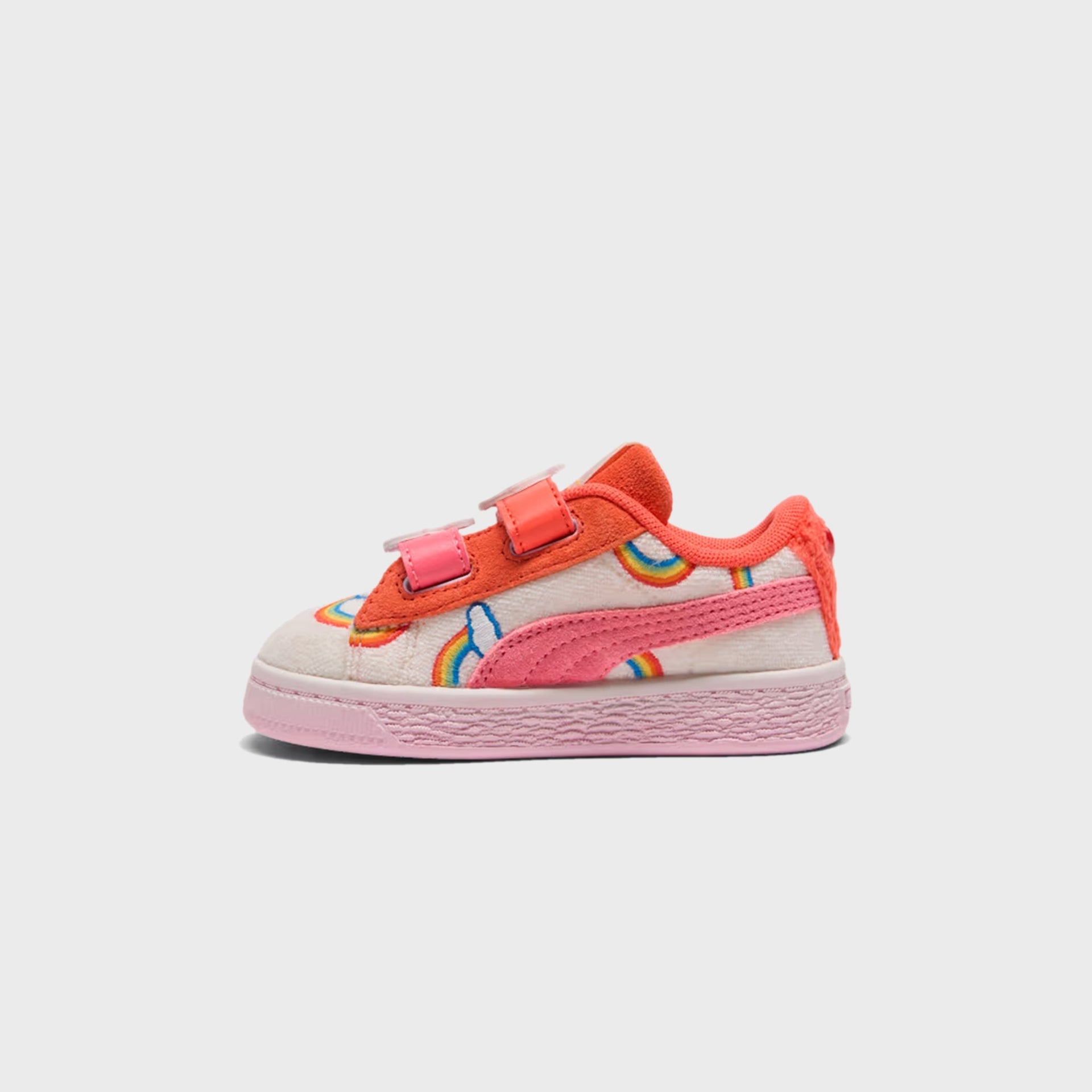PUMA x Care Bears x Sesame Street PS Basket - Frosted Ivory / Red Glamour / Pearl Pink