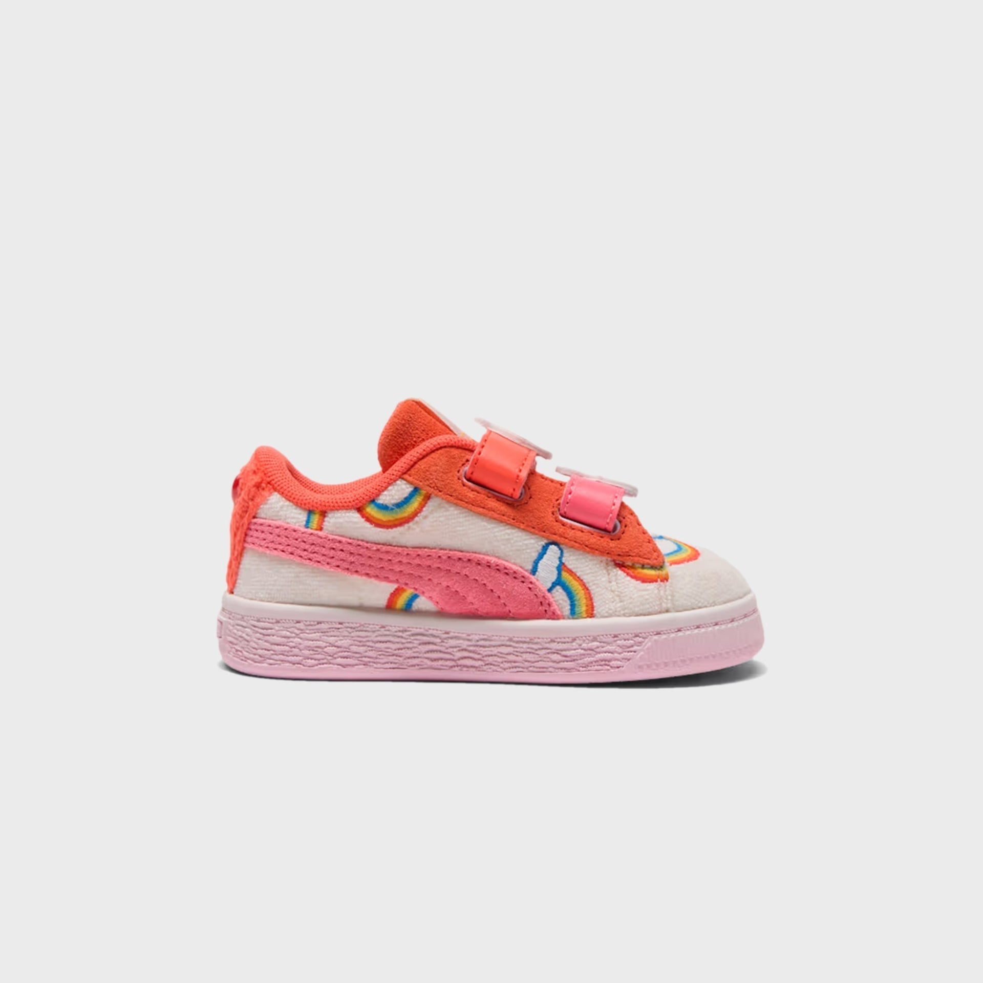 PUMA x Care Bears x Sesame Street PS Basket - Frosted Ivory / Red Glamour / Pearl Pink