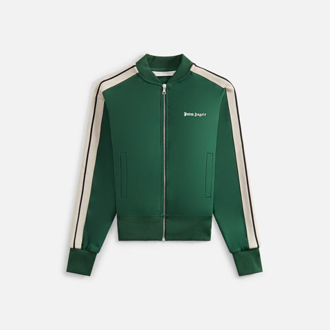 Palm Angels Bomber Collar Track Jacket - Forest