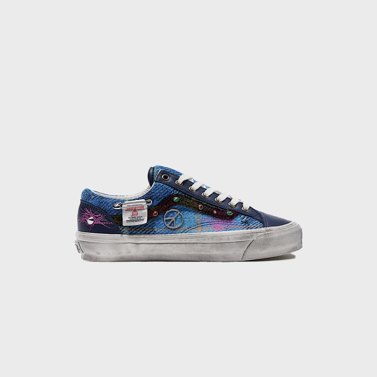 VANS x Harris Tweed® Premium Old Skool 36 - Tweed Navy Blue