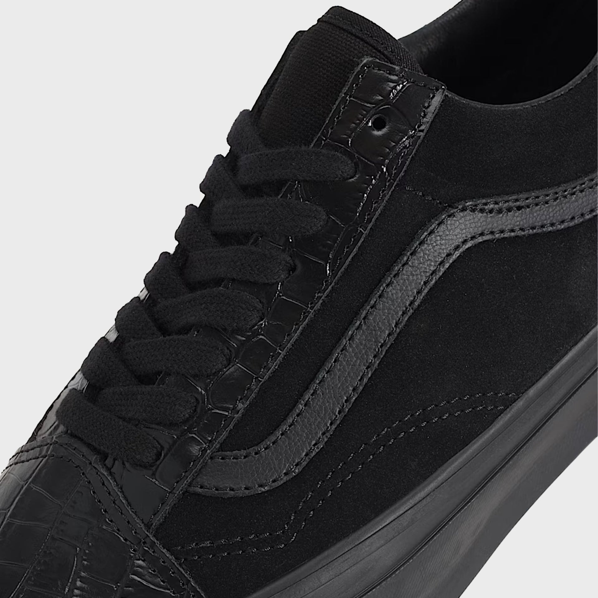 VANS LX Old Skool Croc Leather - Black