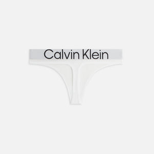 UrlfreezeShops Women for Calvin Klein Mesh Thong - White