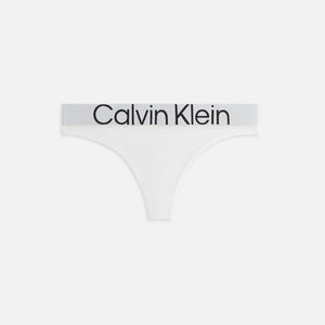 UrlfreezeShops Women for Calvin Klein Mesh Thong - White