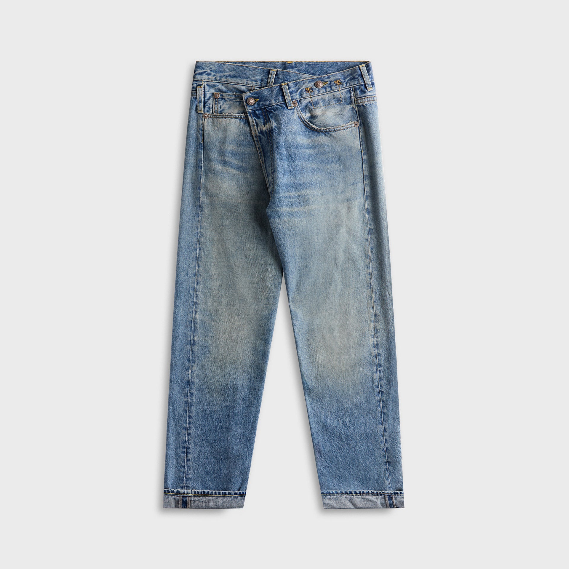 R13 Crossover Jean - Merrin Blue